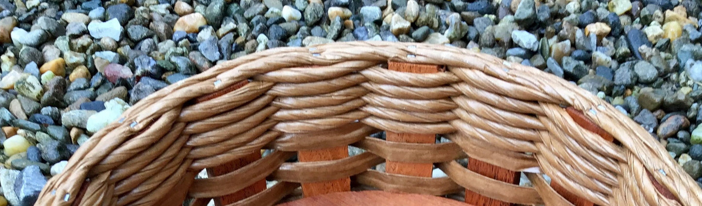 Lidded Yarn Basket w/dividers
