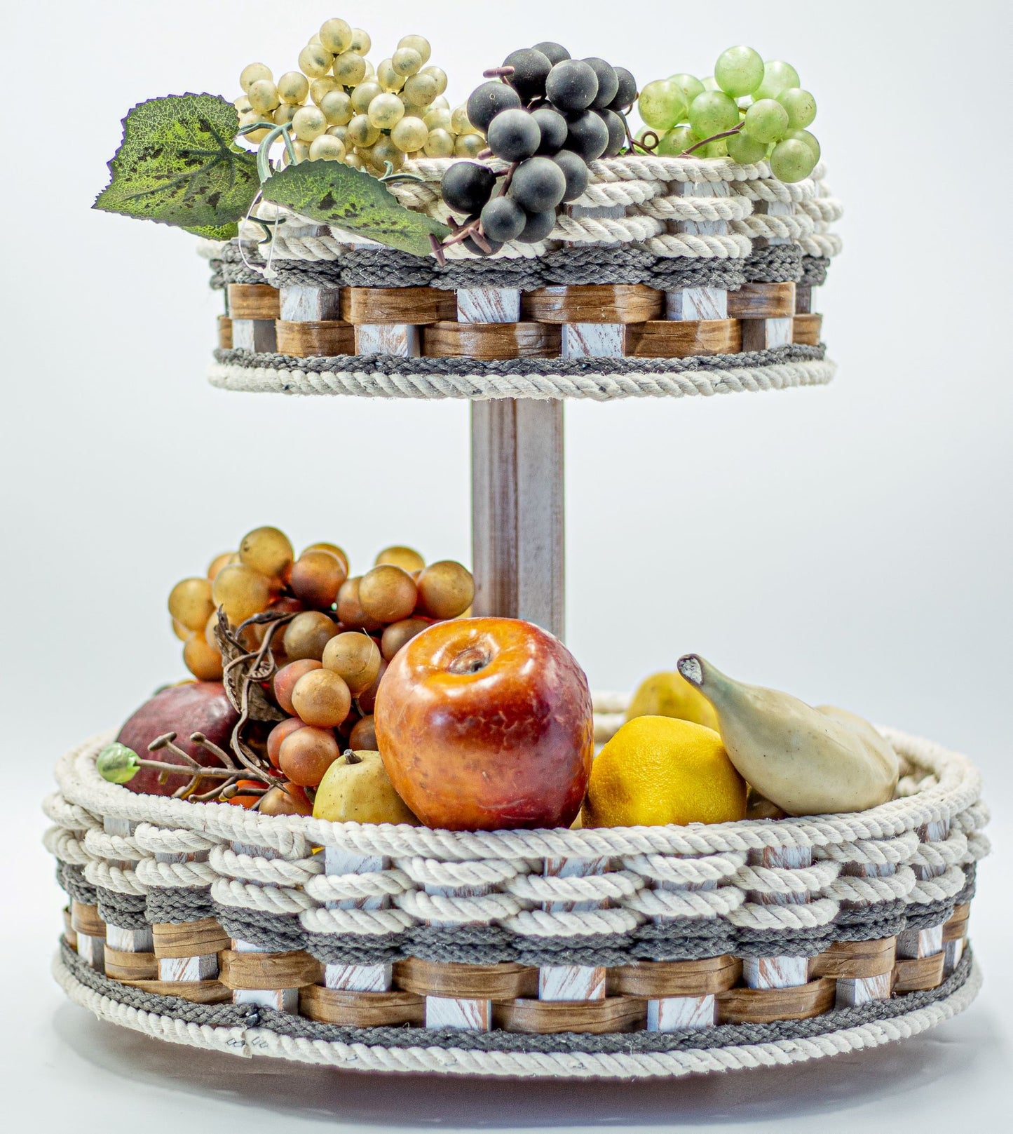 Double Lazy Susan--Cottage Grey