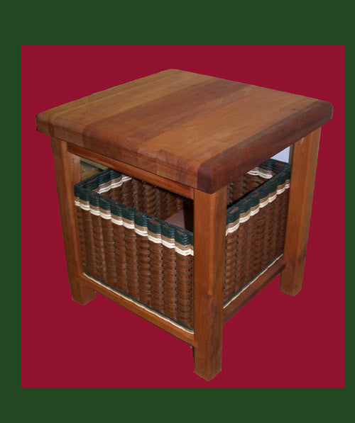 Table-19 x 19 Wood Endtable