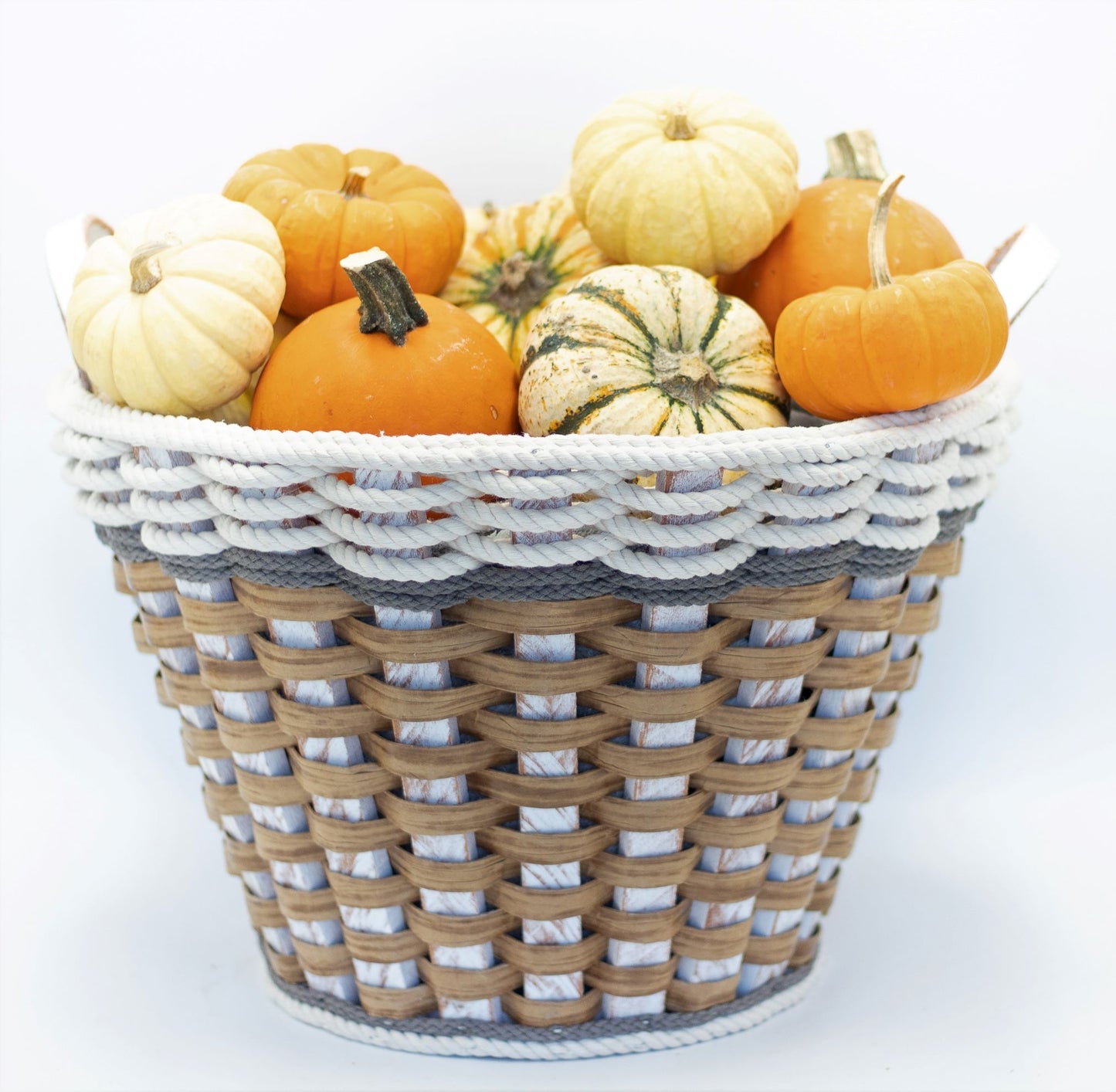 Gathering Basket-Cottage Grey