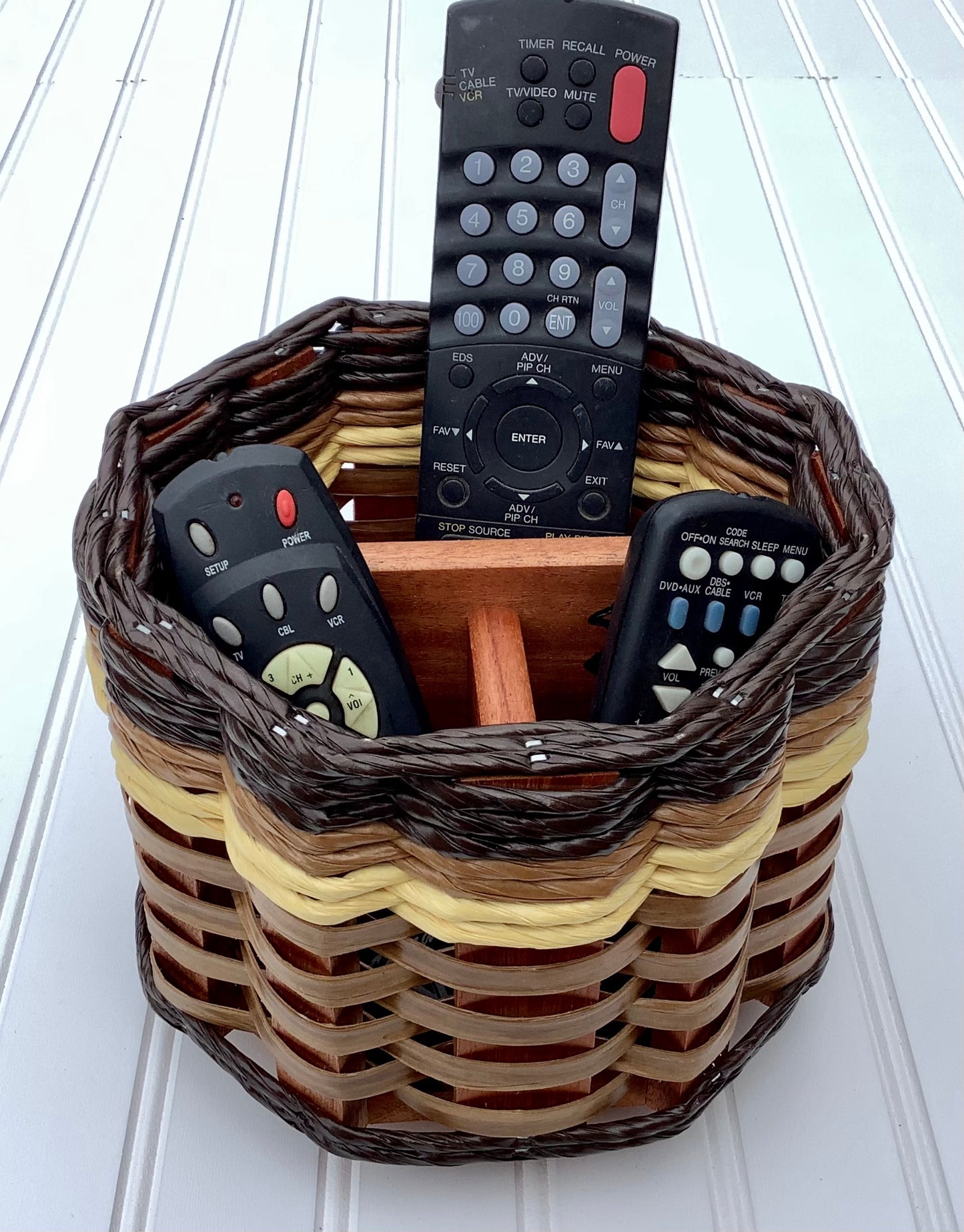 Remote Lazy Susan Basket