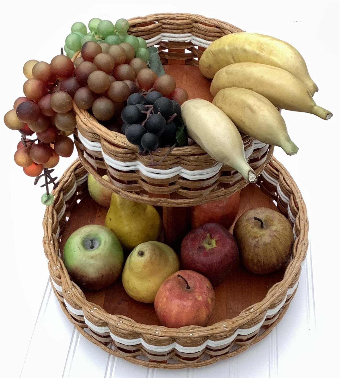 Double Lazy Susan Basket