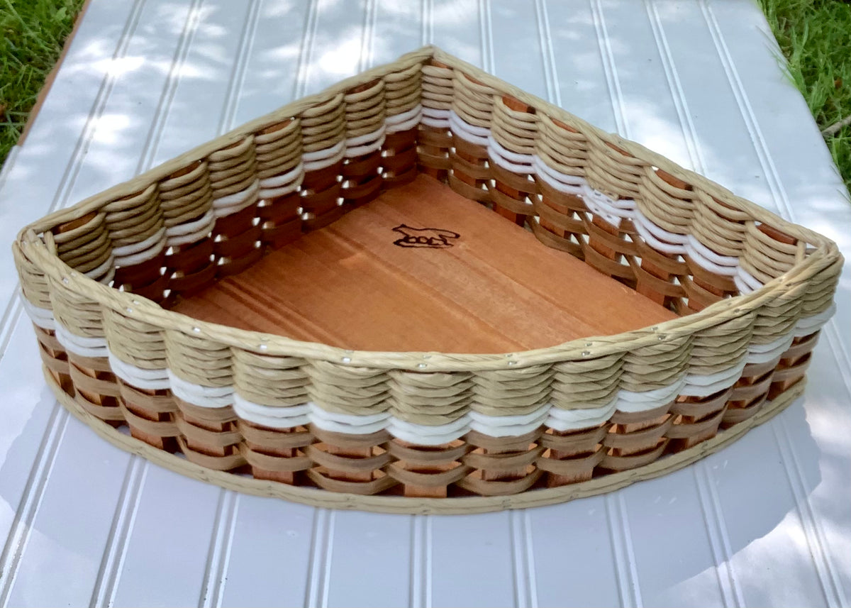 Double Corner Basket – Foxcreek Baskets