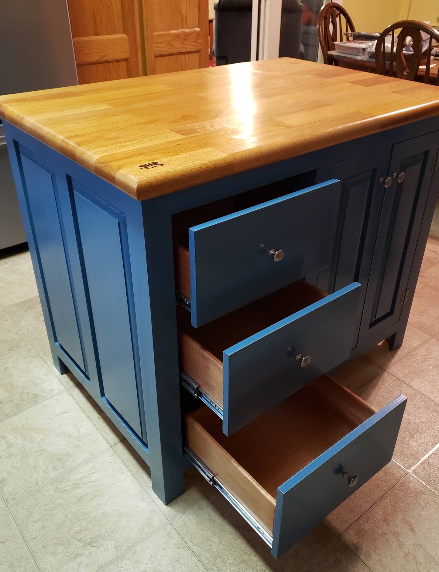 Farmhouse Island Drawers Galore 30x36