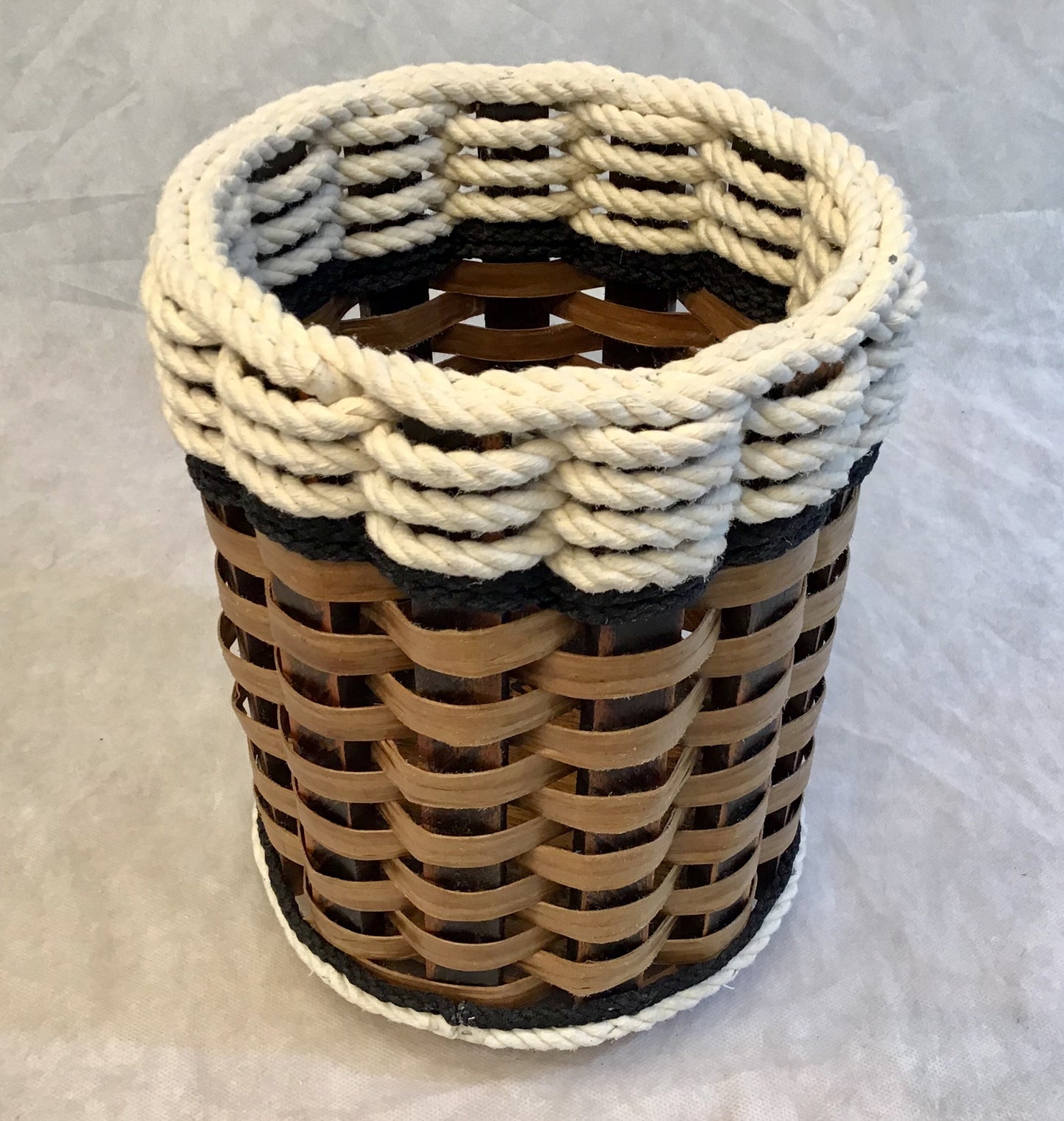 Utensil Lazy Susan Basket-Cottage Black