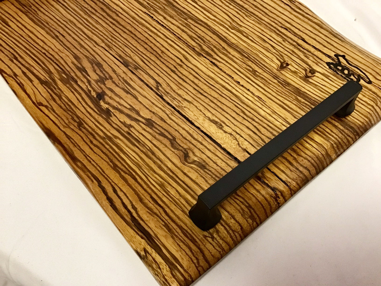 Charcuterie Board-Zebra Wood w/waned edge