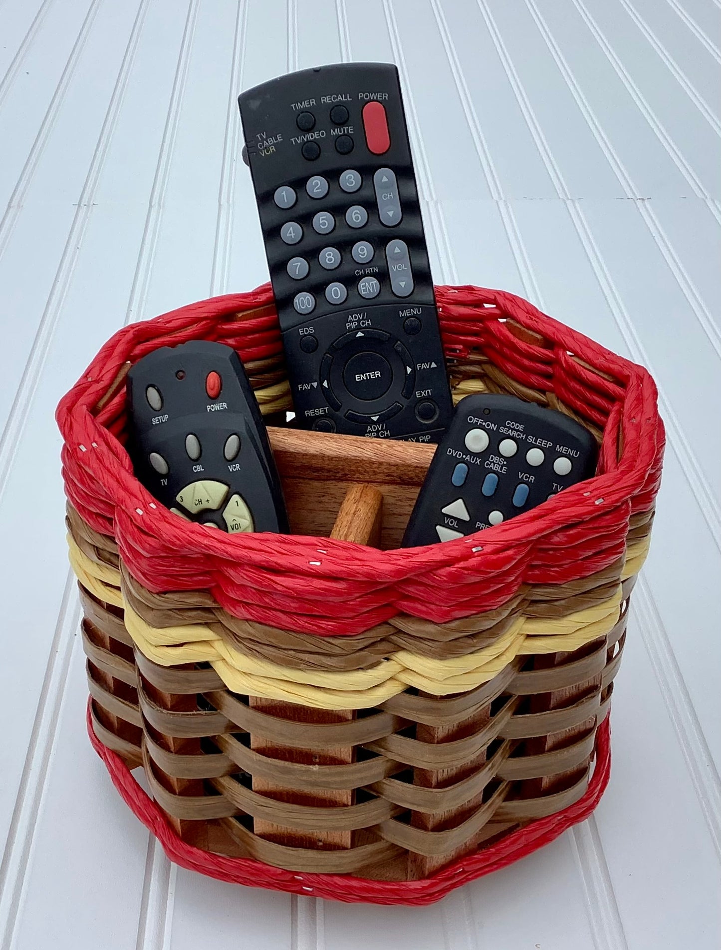 Remote Lazy Susan Basket