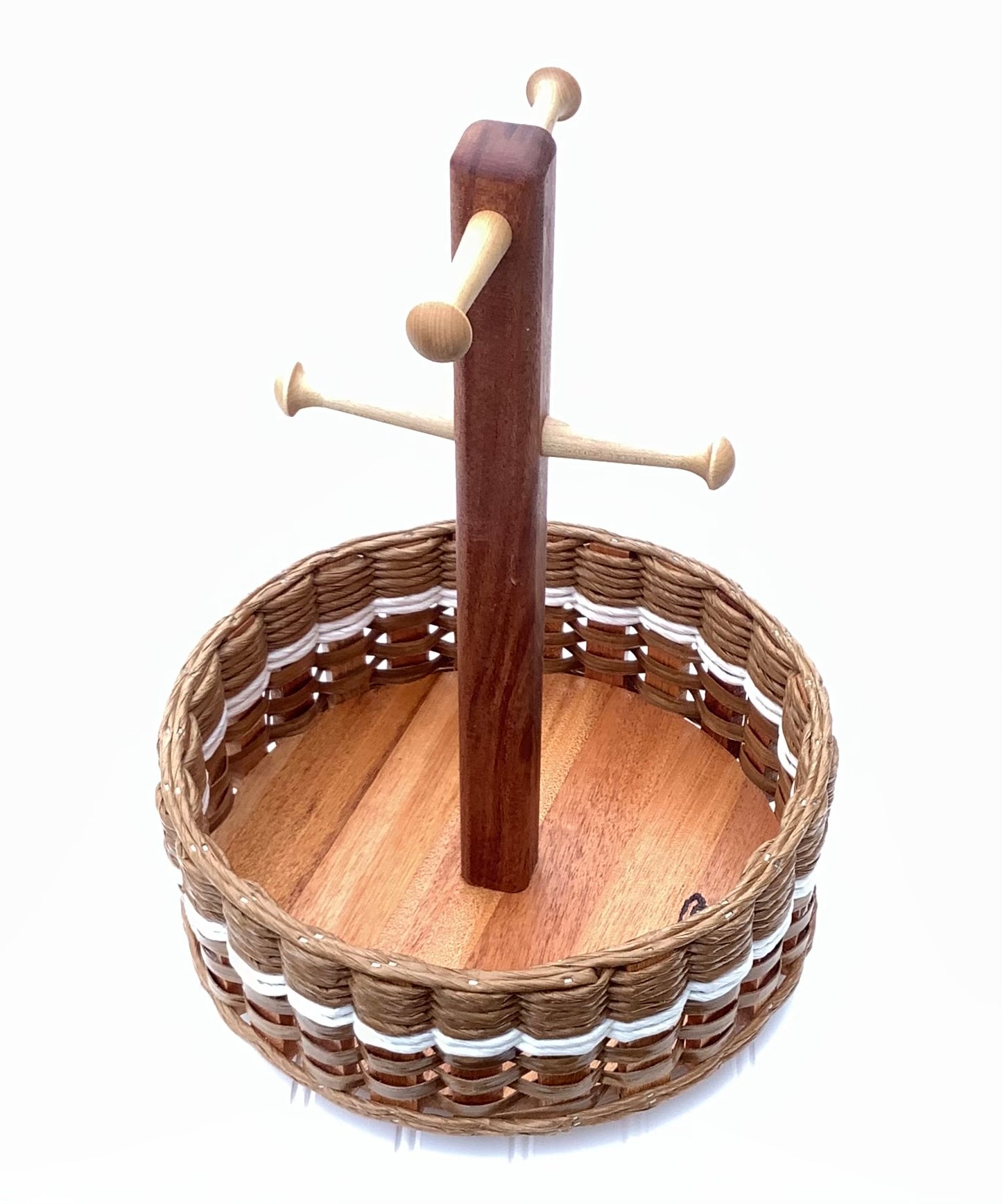 Coffee Bar Lazy Susan Basket