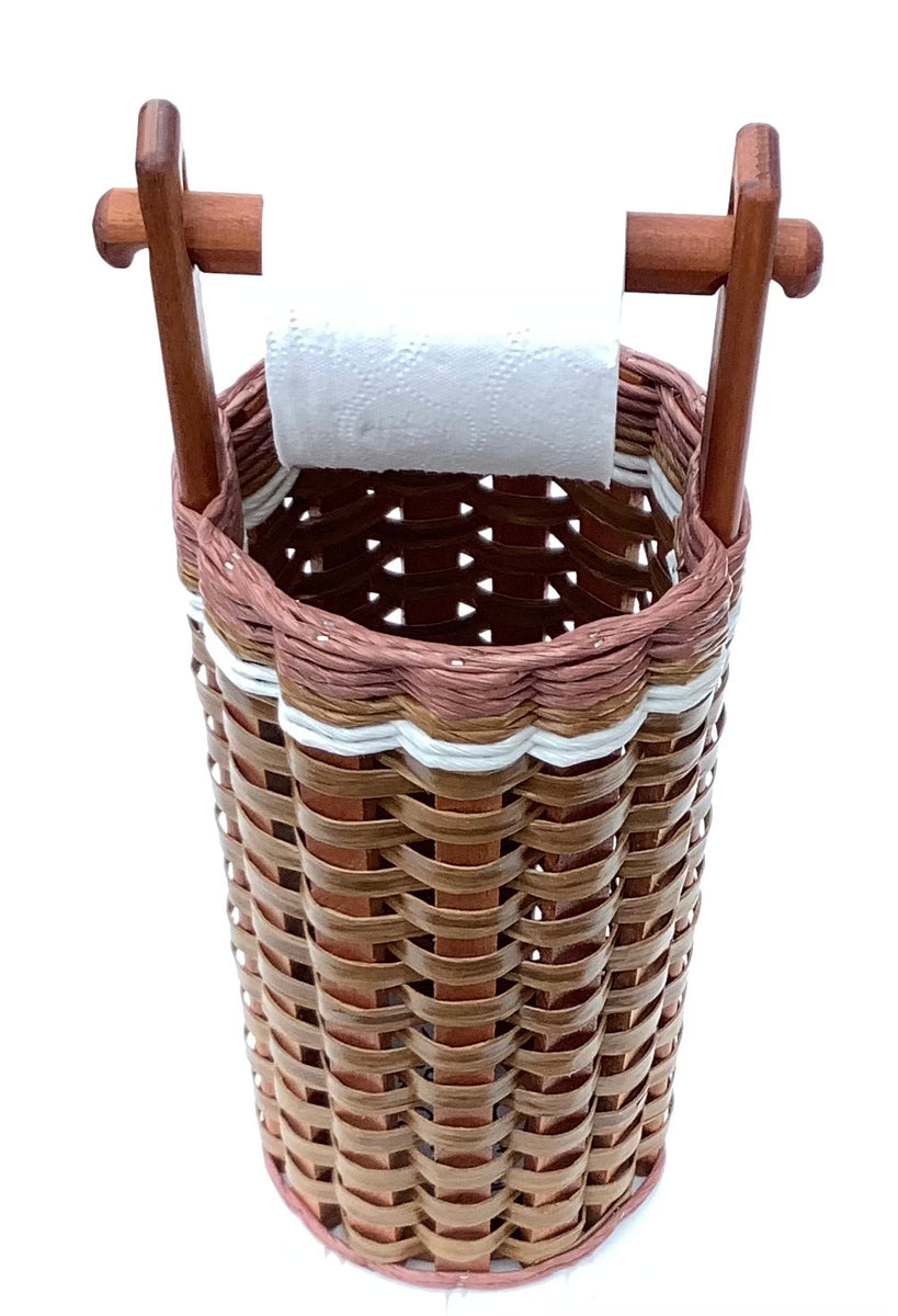 Bathroom Magazine Holder Basket – Foxcreek Baskets