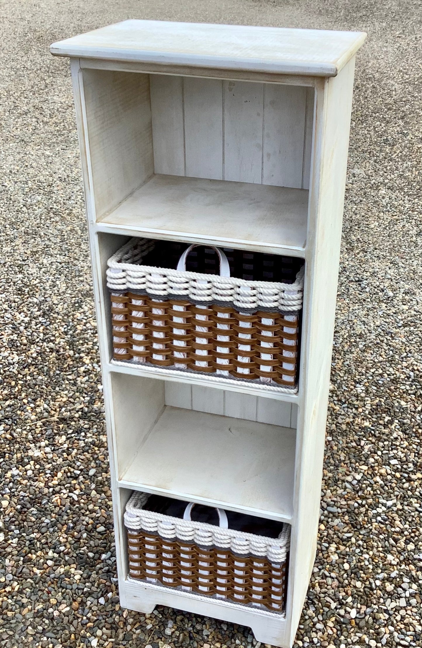 Cubby Book Shelf Unit w/four cubbies