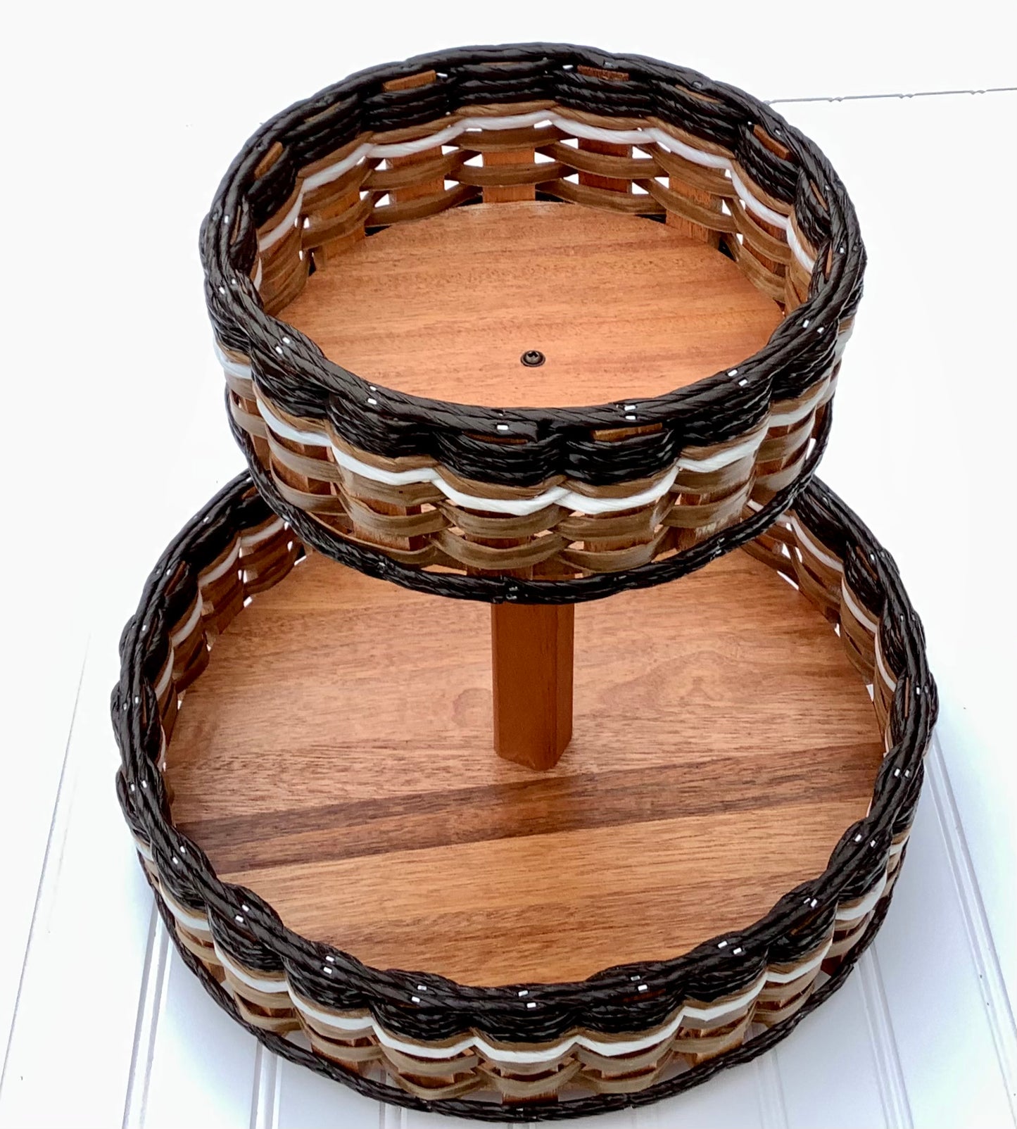 Double Lazy Susan Basket
