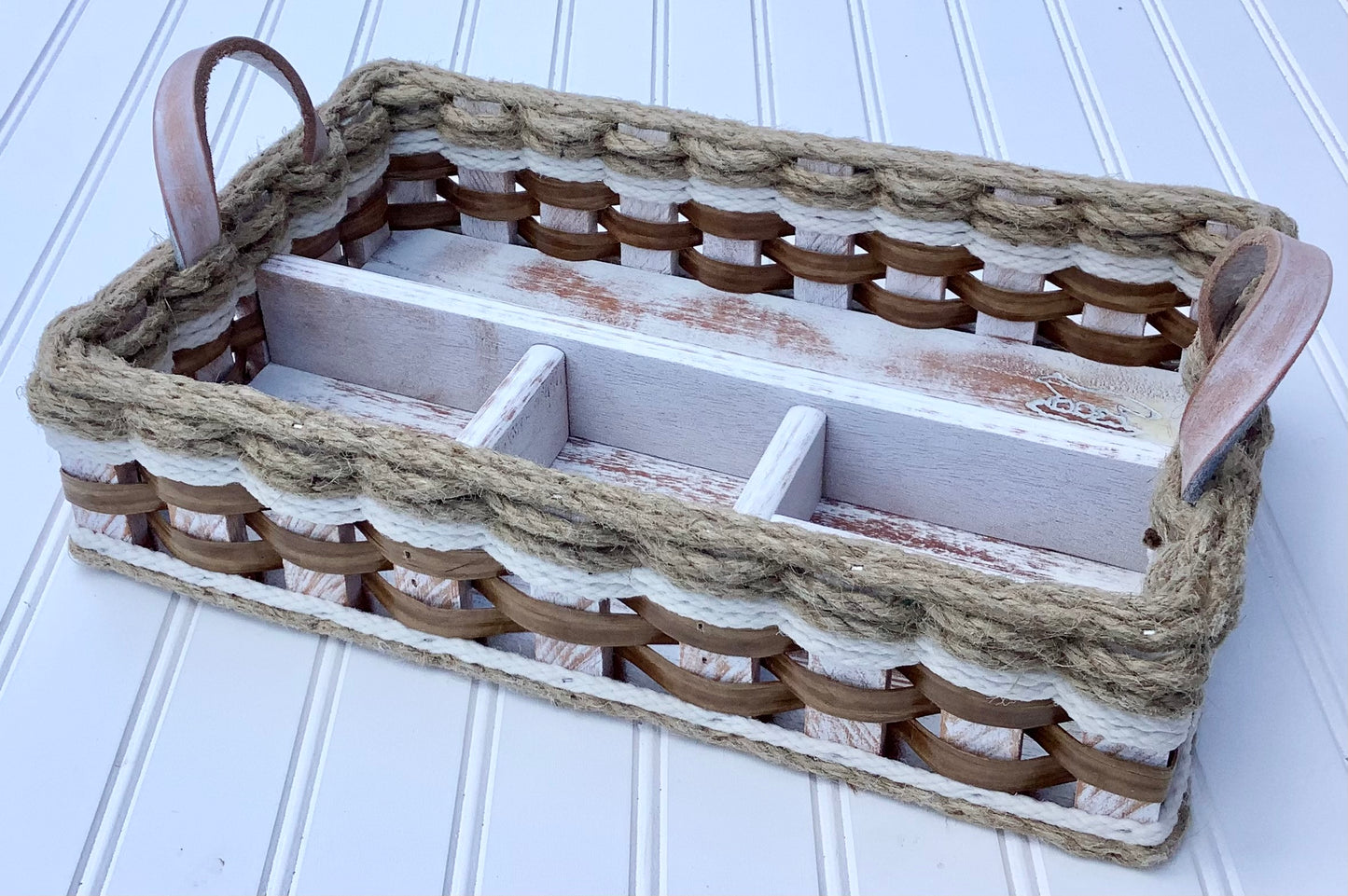 Makeup Basket-Large Shabby Chic