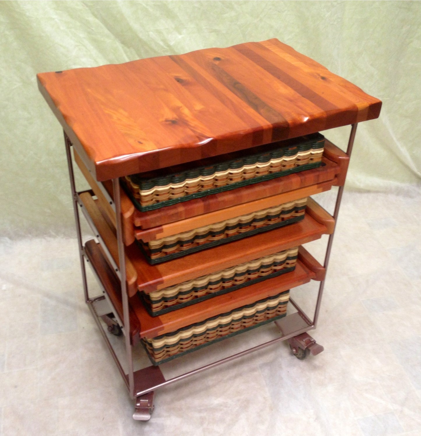 Island-19x28 mahogany cart