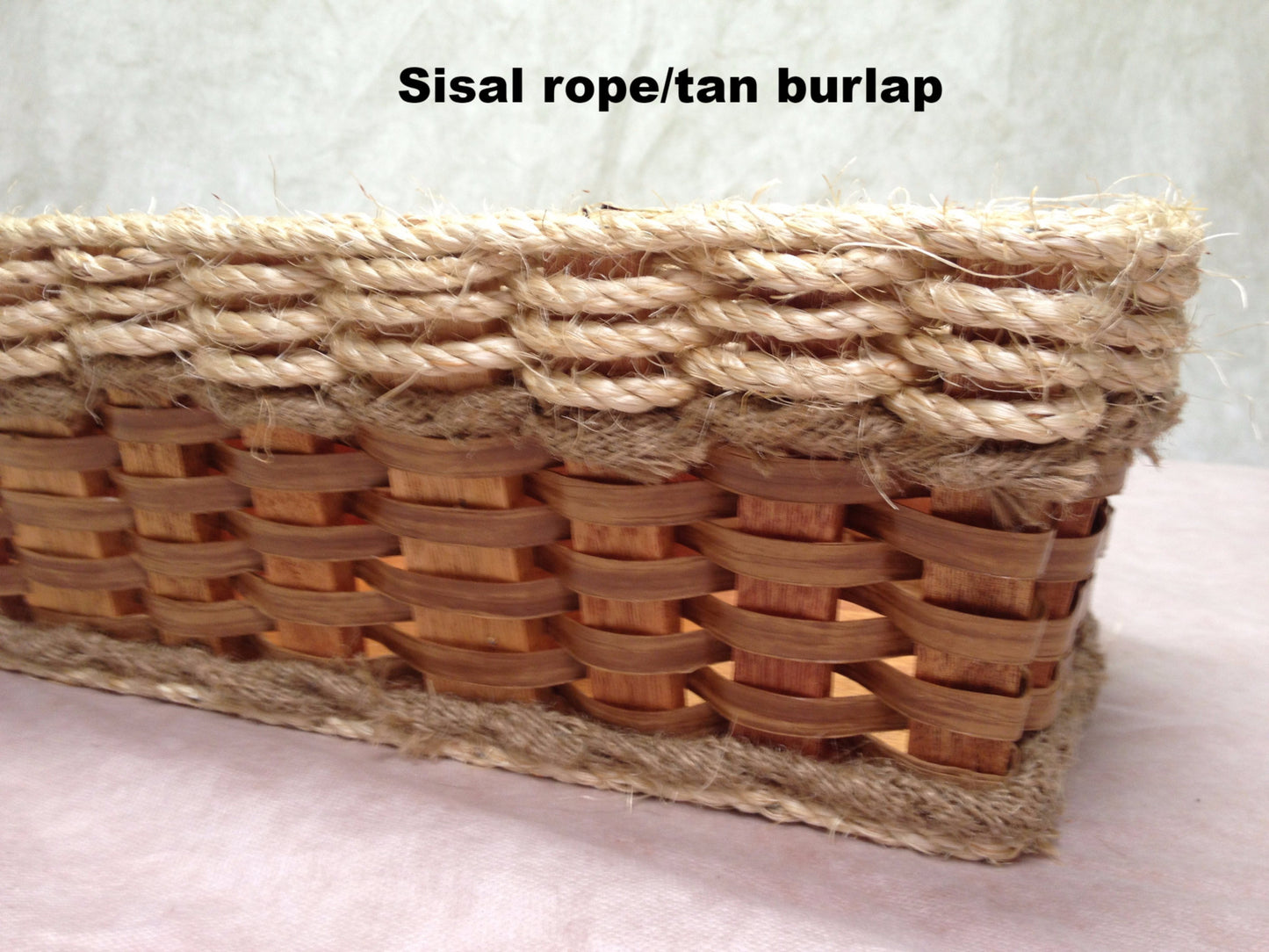 Tank Topper basket--Shabby Chic Collection
