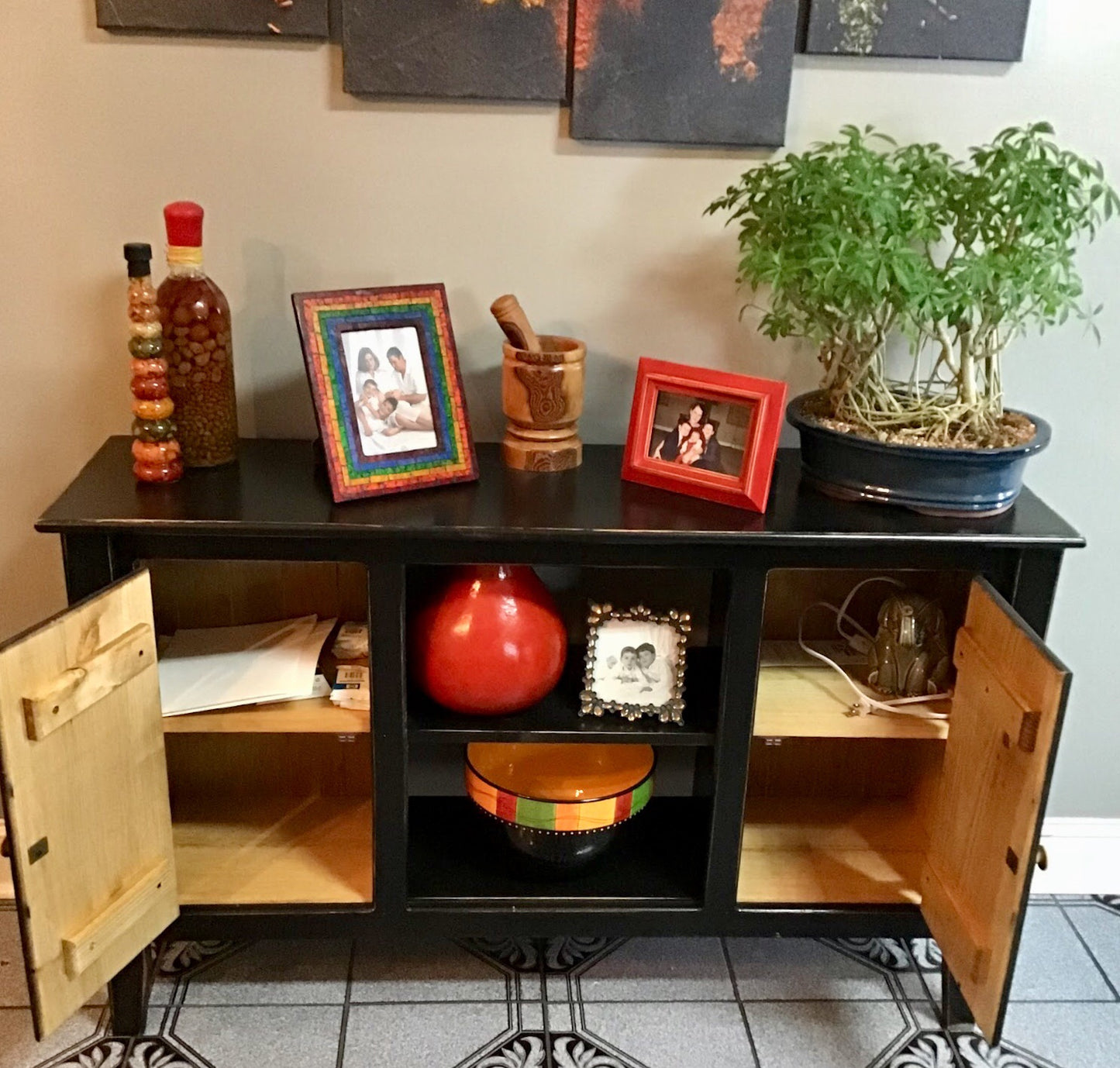 Farmhouse Table-Farmhouse Console/Entertainment Table