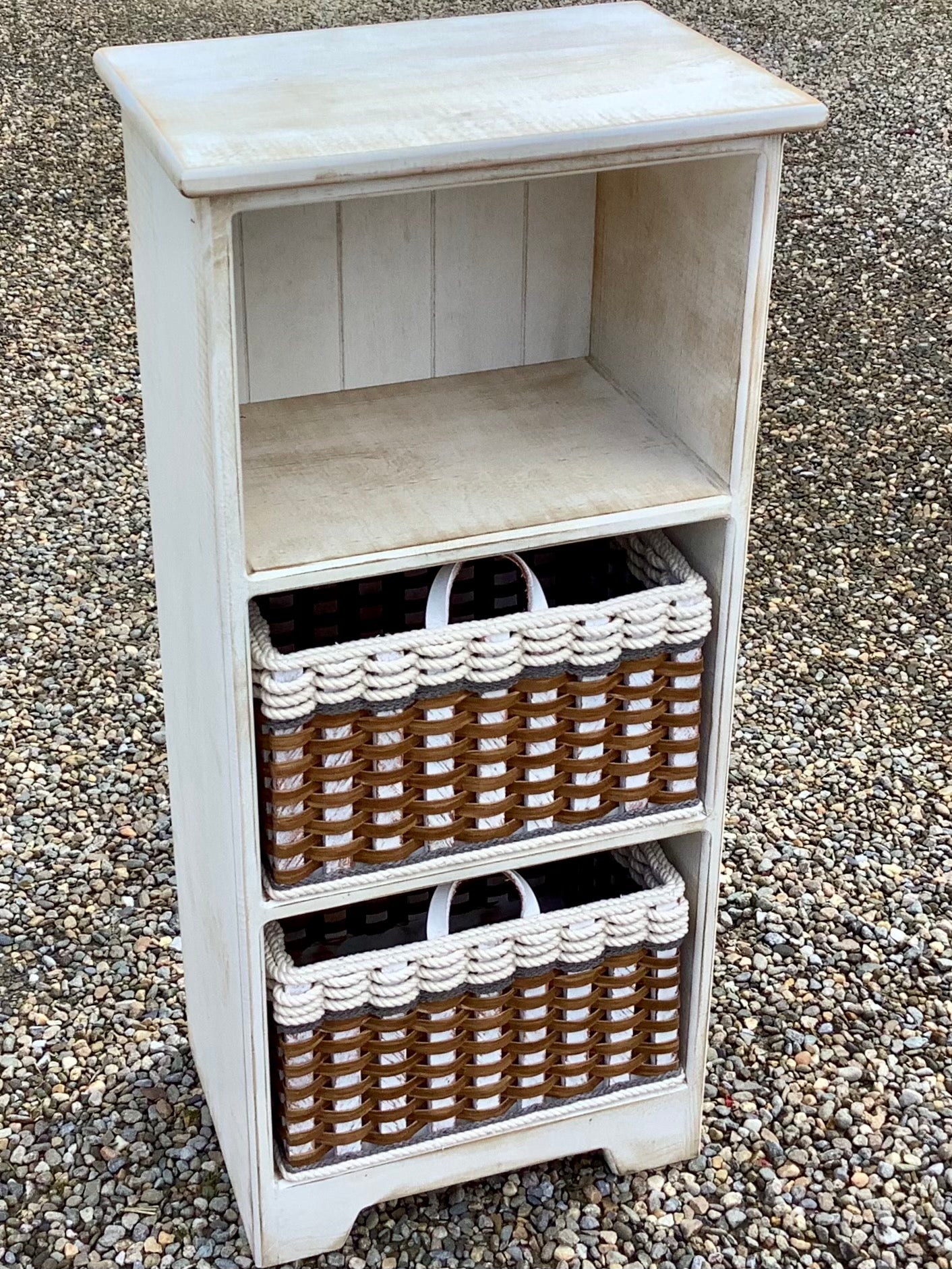 Cubby Book Shelf Unit w/three Cubbies