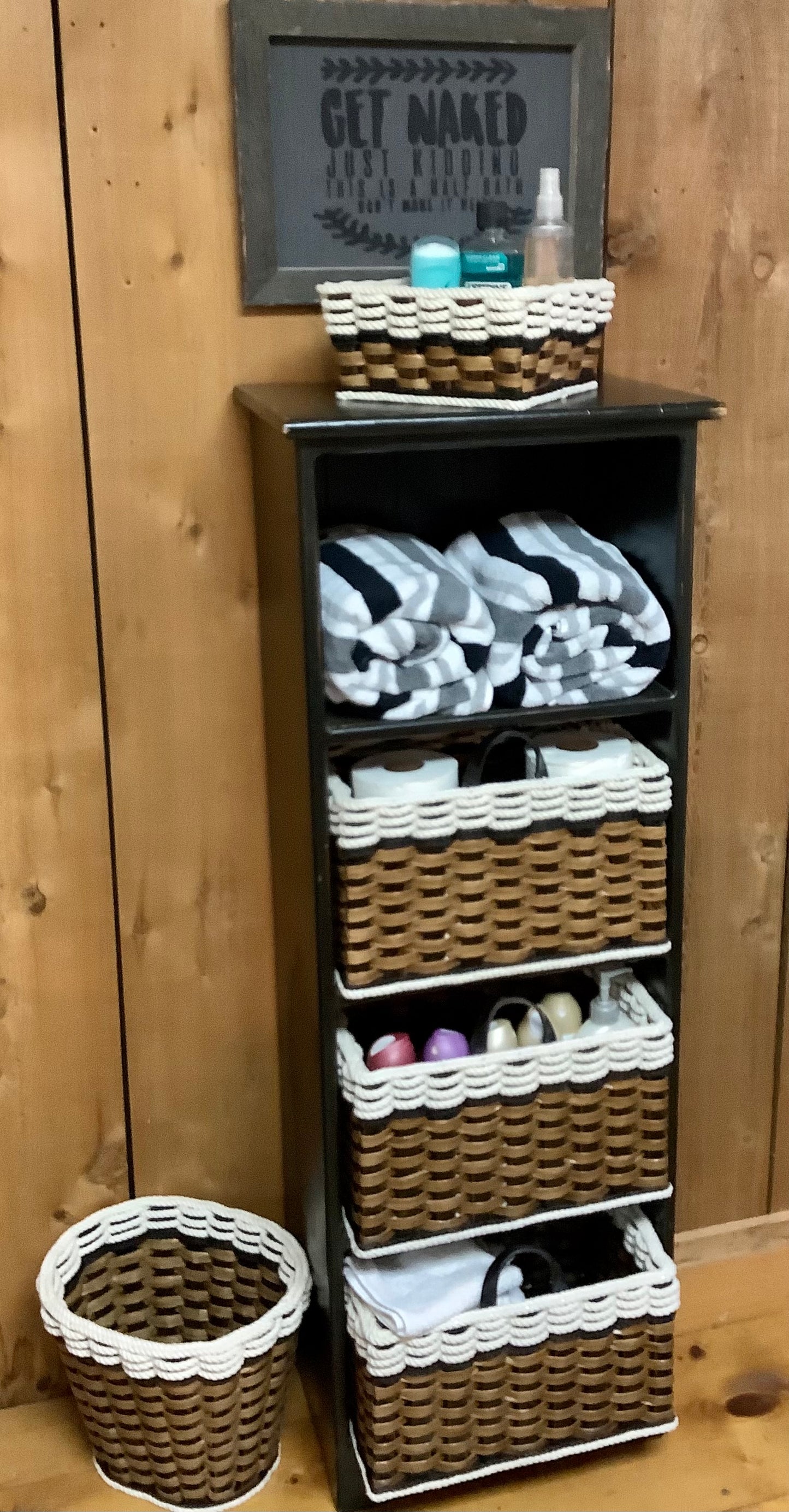 Cubby Book Shelf Unit w/four cubbies
