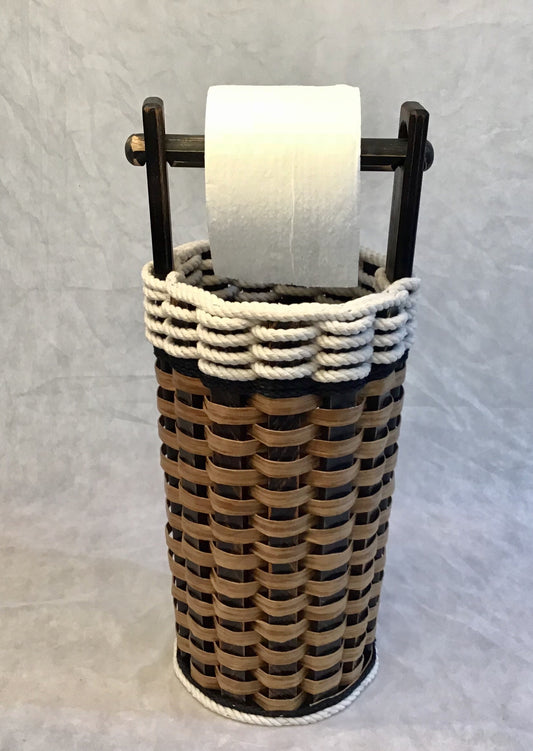 Toilet paper w/dowel-Cottage Black