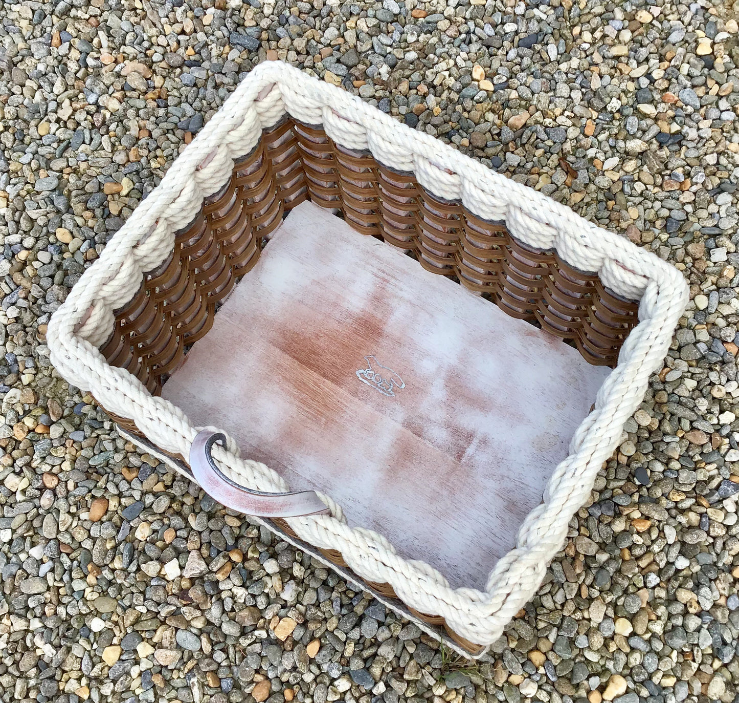 Cubby Basket--Cottage Grey