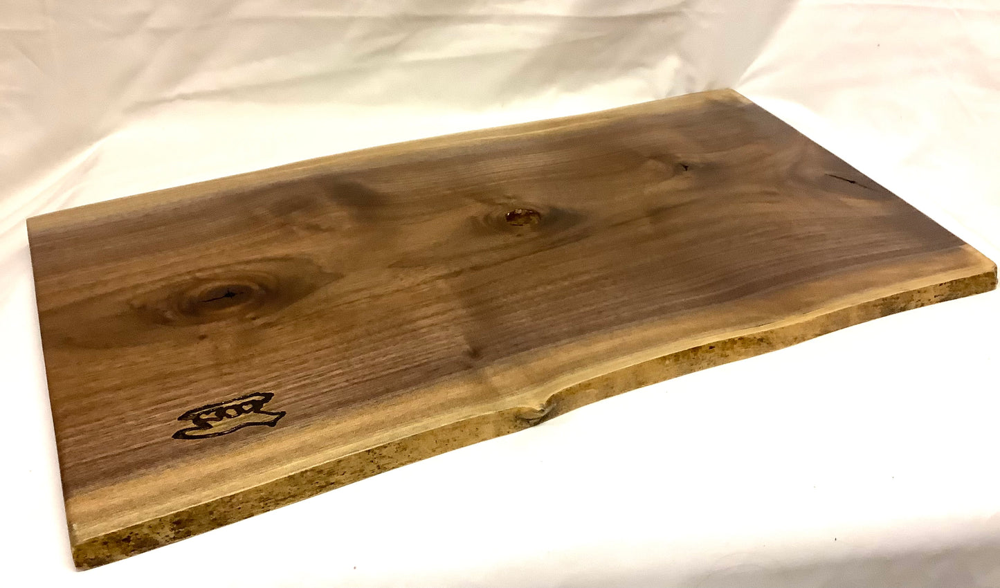 Charcuterie Board-Thin Black Walnut with Live Edge