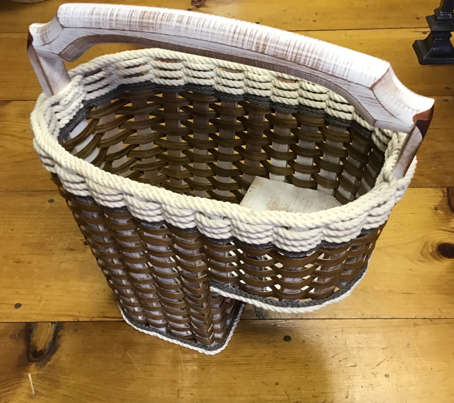 Step Basket-Cottage Grey large