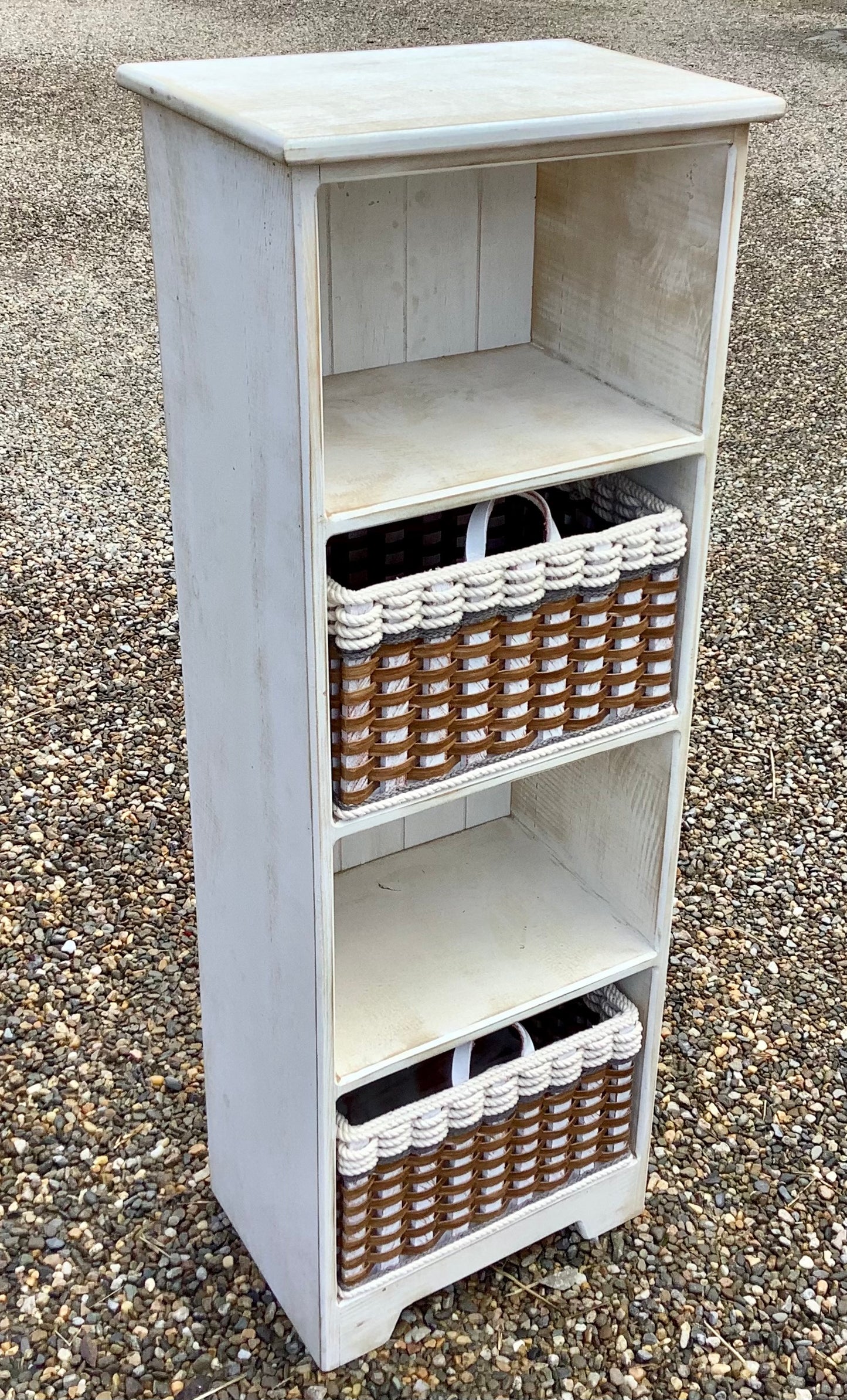 Cubby Book Shelf Unit w/four cubbies