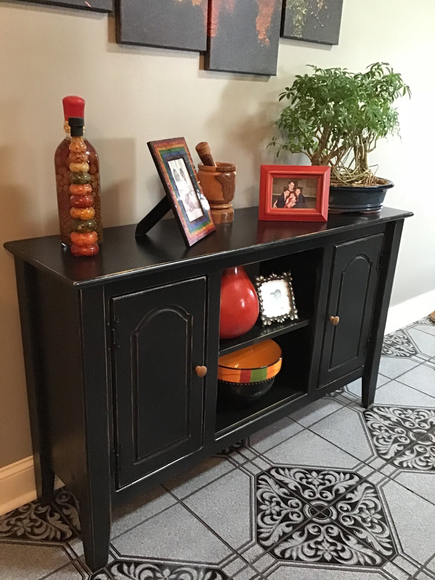 Farmhouse Table-Farmhouse Console/Entertainment Table