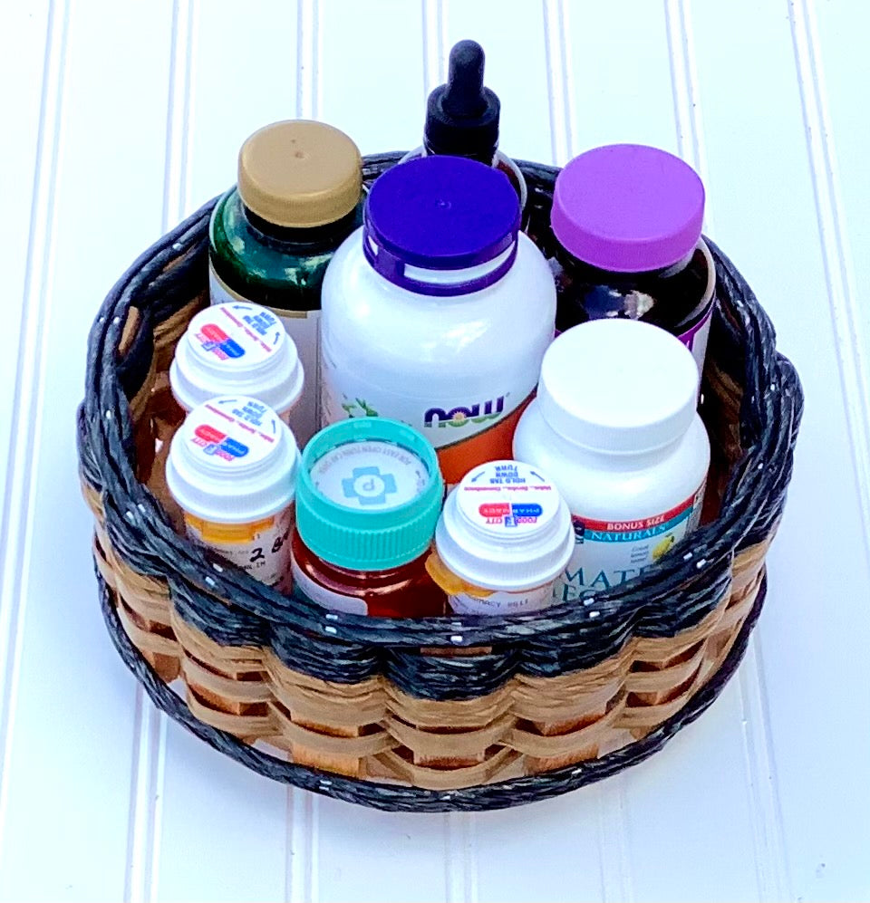 8” Lazy Susan Basket