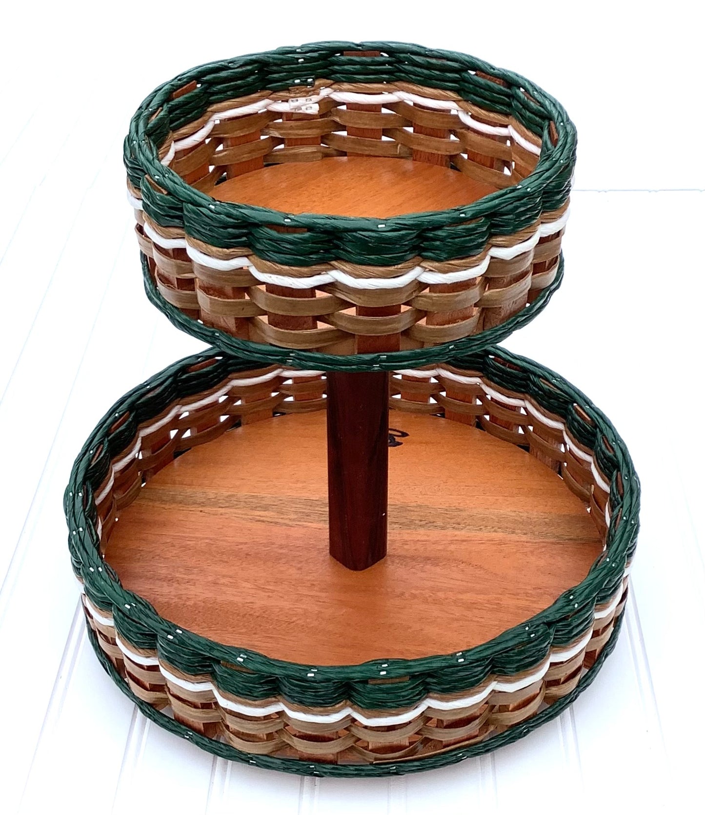 Double Lazy Susan Basket
