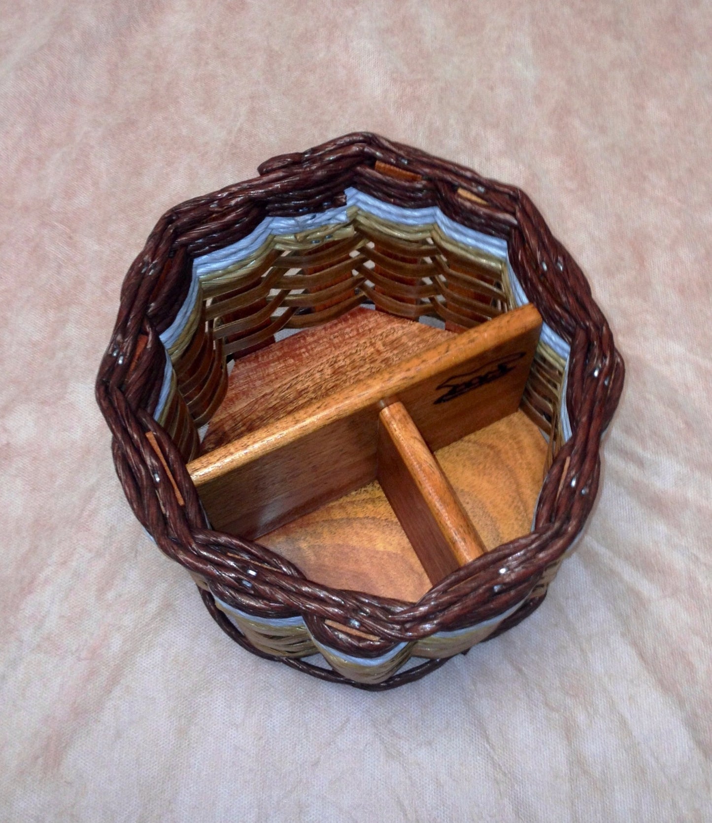Remote Lazy Susan Basket