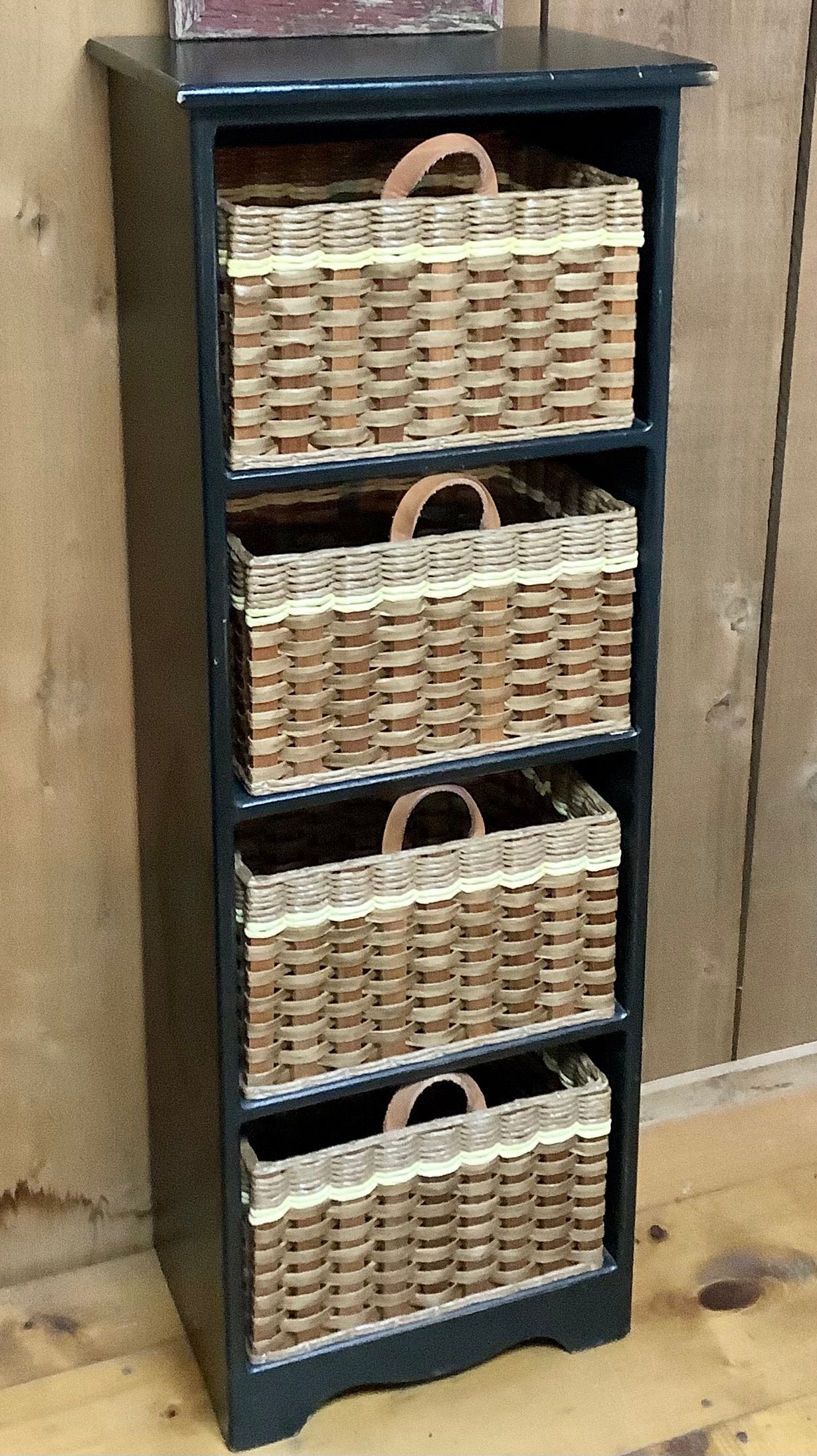 Cubby Book Shelf Unit w/four cubbies
