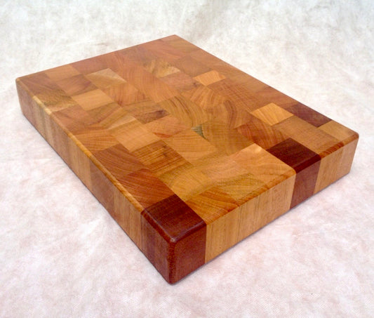 Cutting Board- End Grain Mahogany Cutting Board