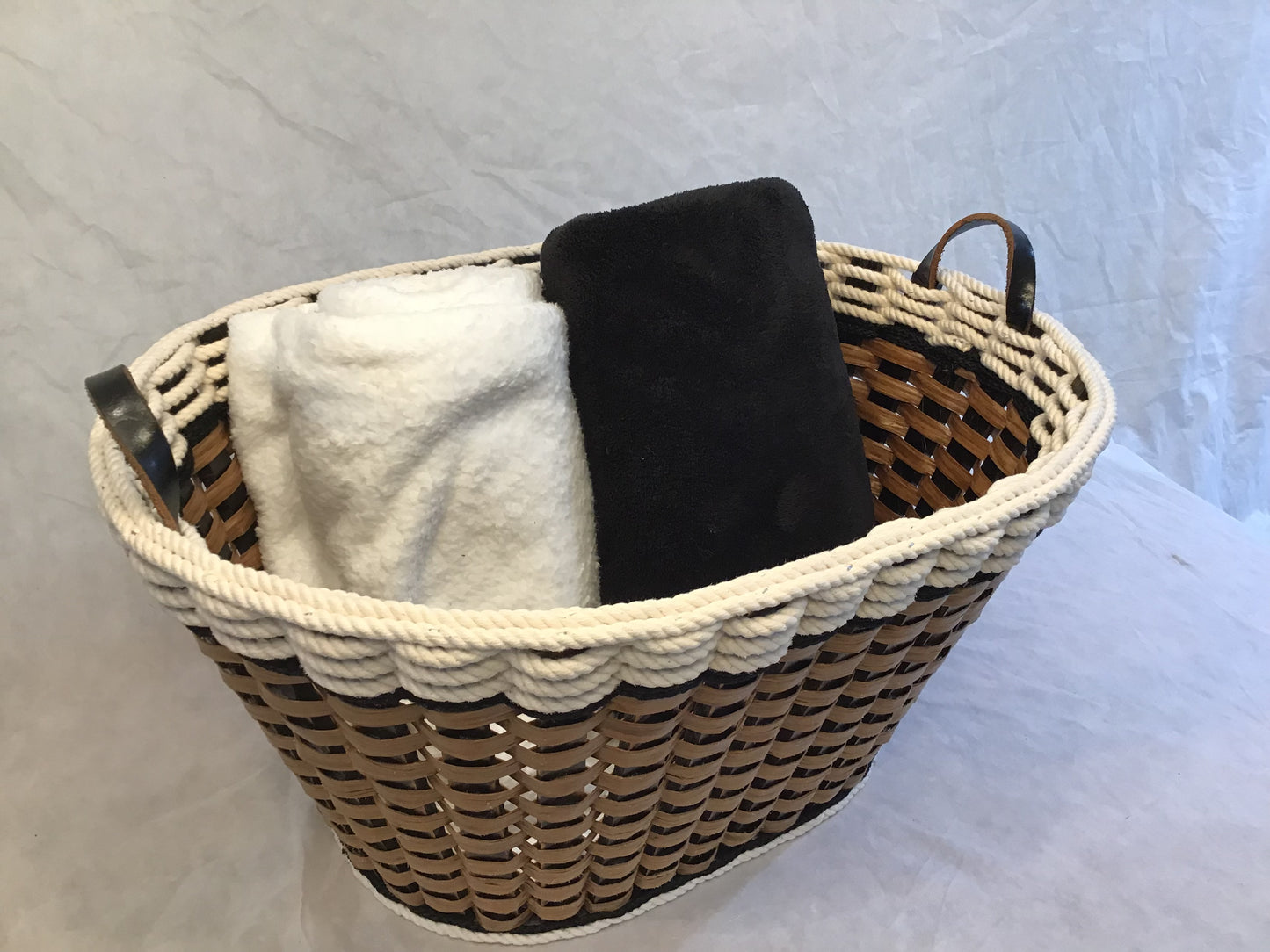 Laundry Basket-Cottage Black