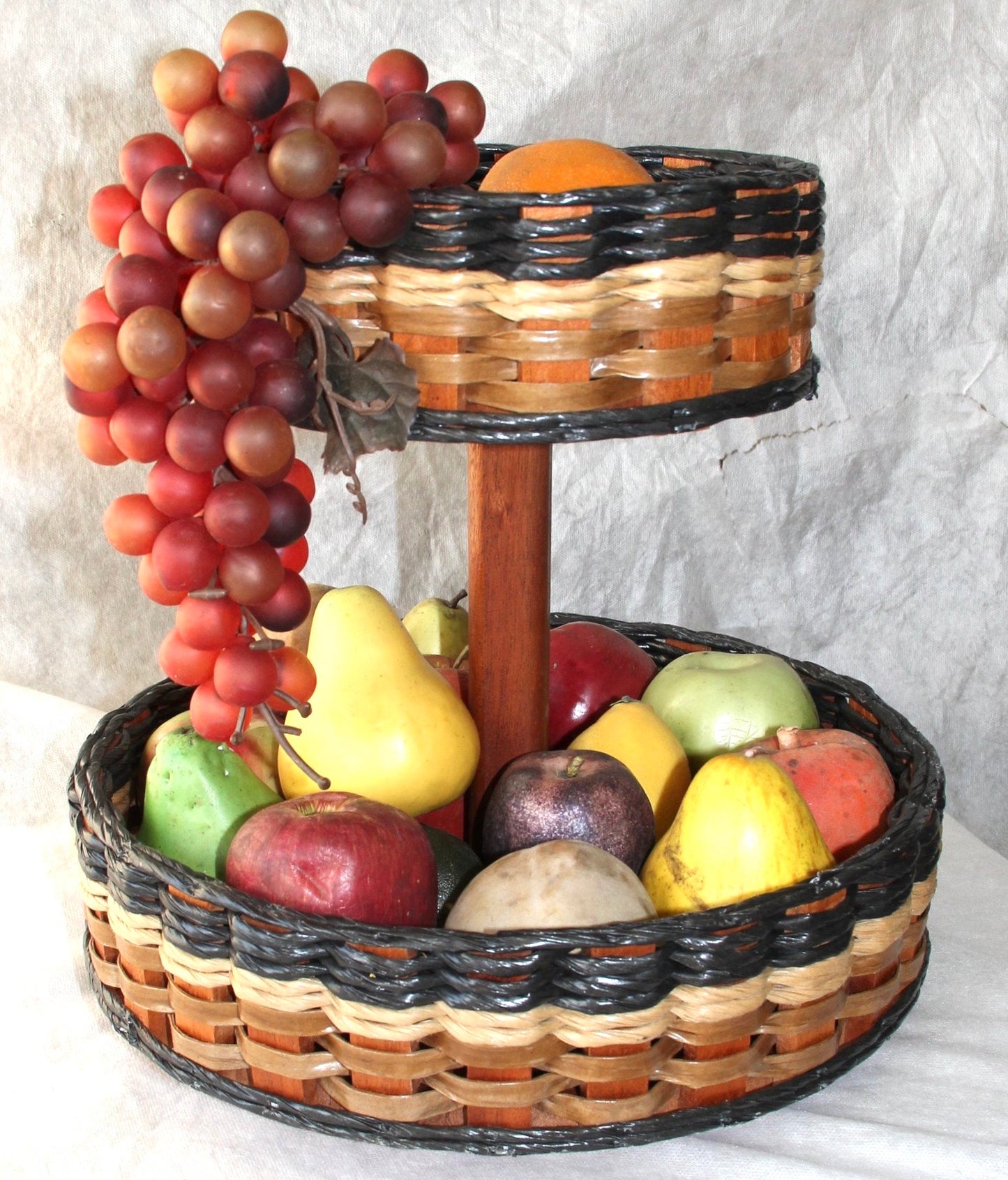 Double Lazy Susan Basket