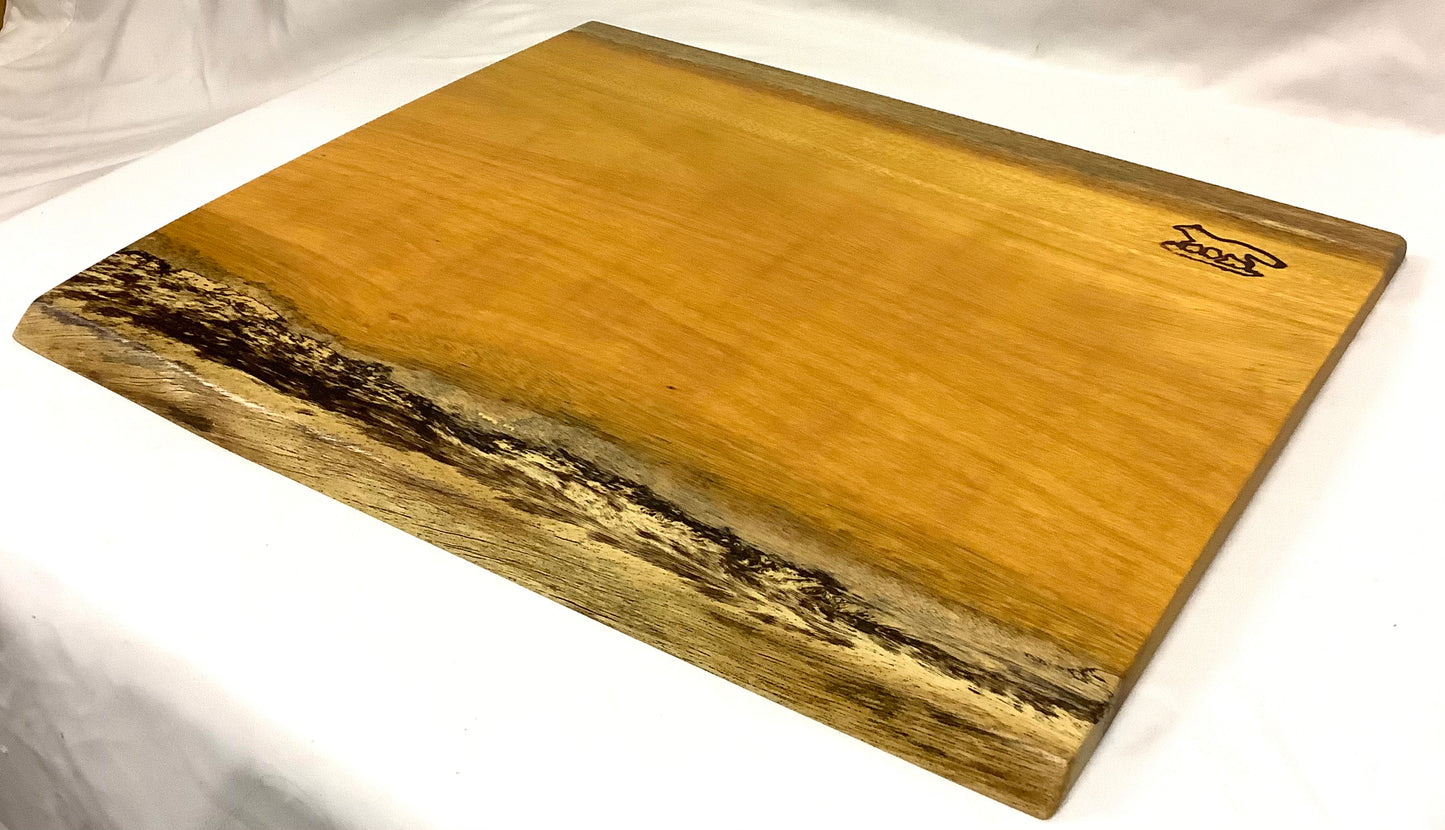 Charcuterie Board-Osage Orange w/Live Edge