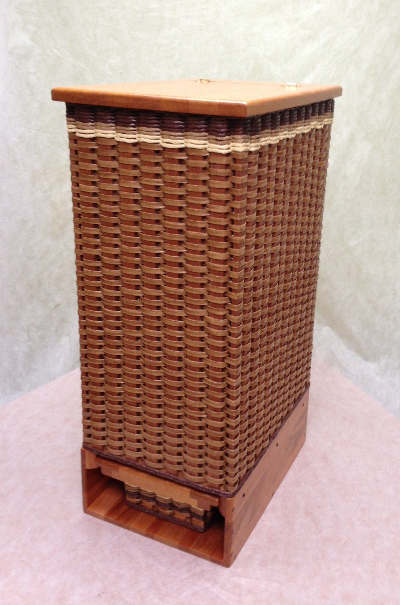 Hamper with delicates drawer