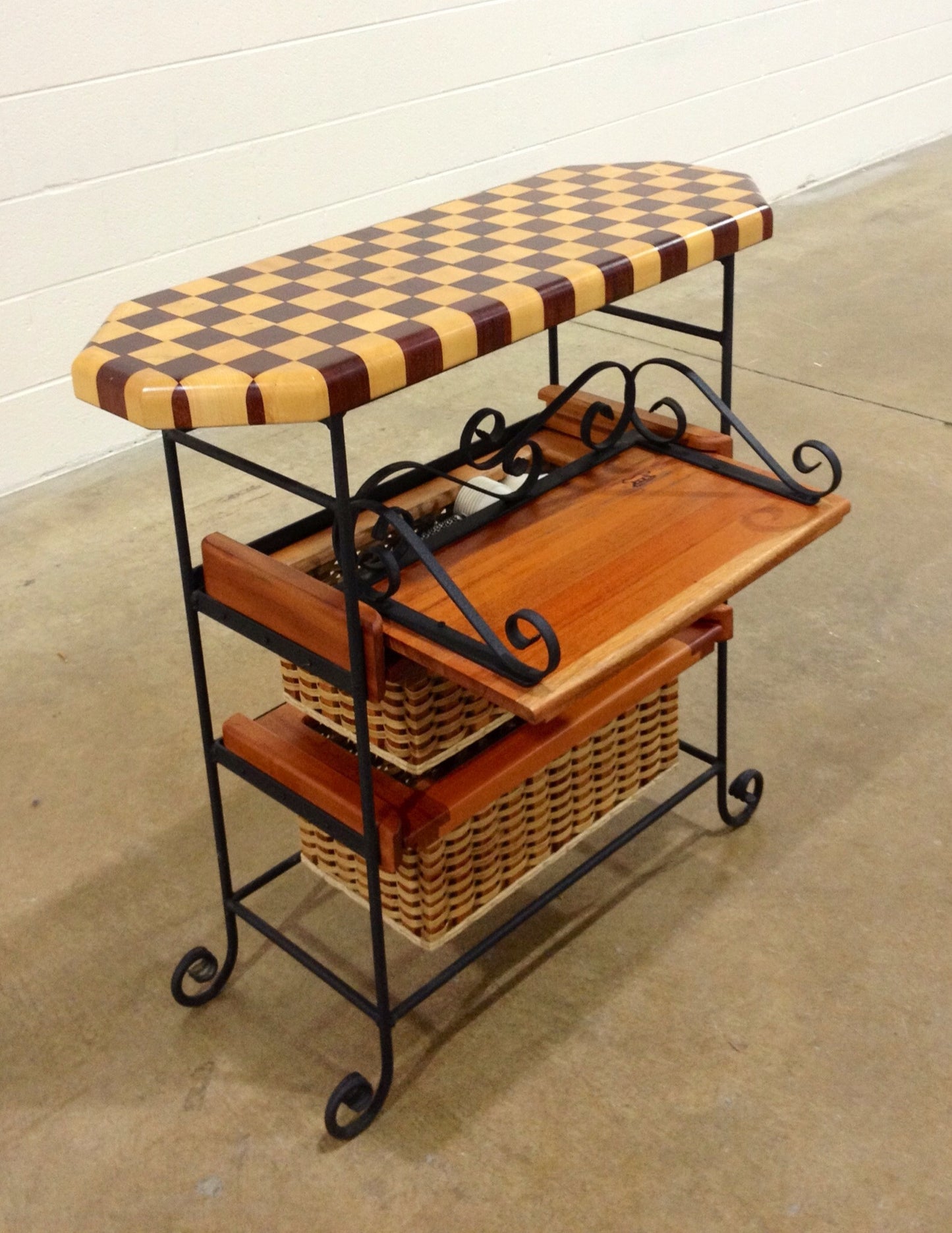 Table/Island--14 x 36 Maple/Mahogany end grain