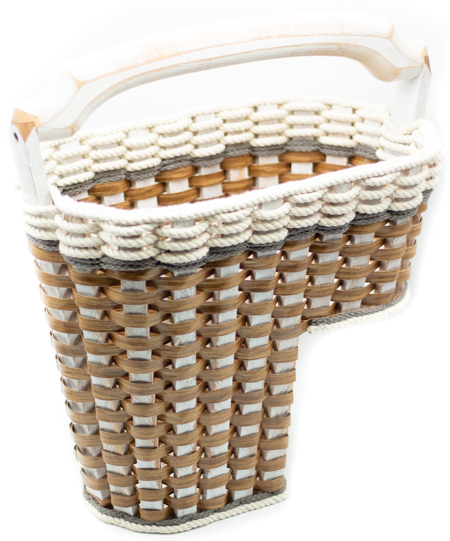 Step Basket-Cottage Grey large