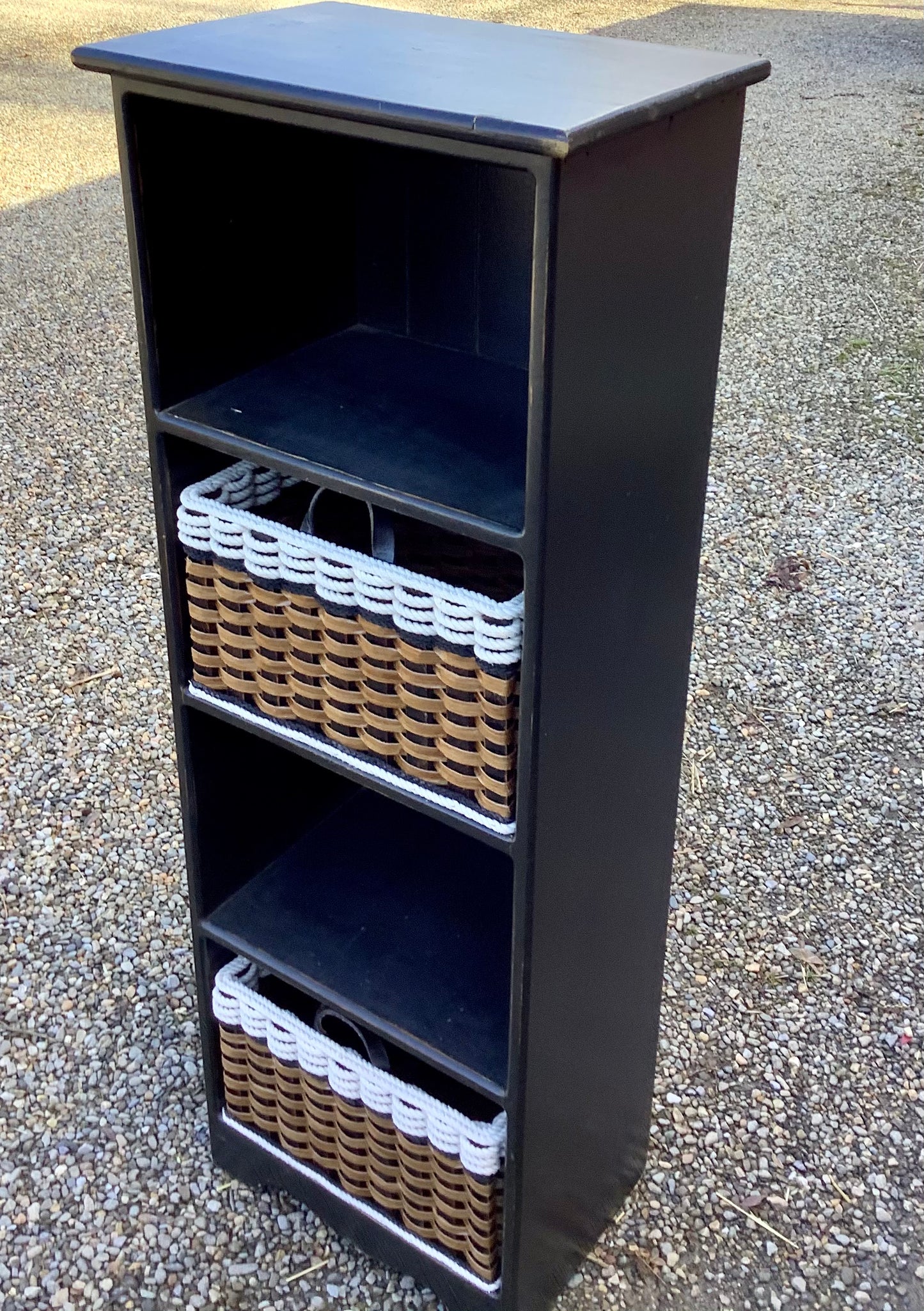 Cubby Book Shelf Unit w/four cubbies