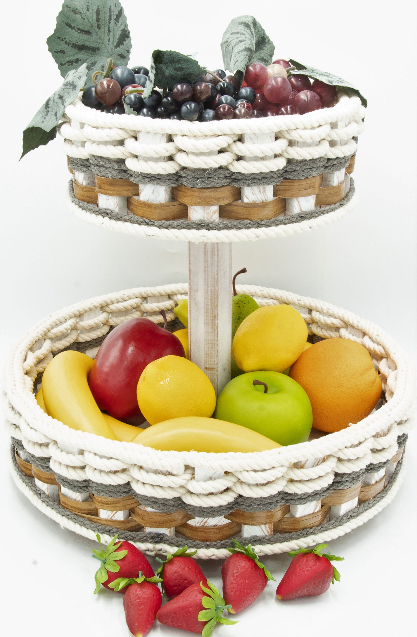 Double Lazy Susan--Cottage Grey