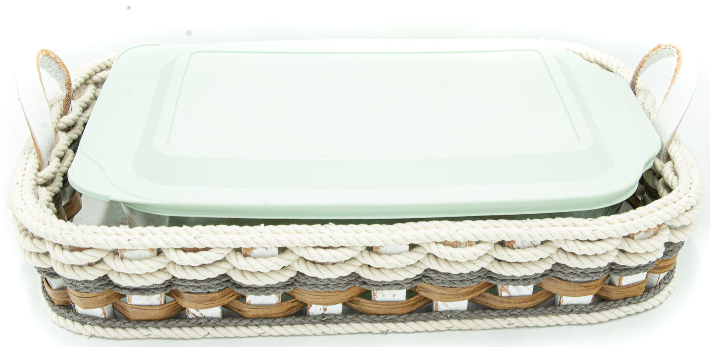 Casserole Tray 9x13-Cottage Grey