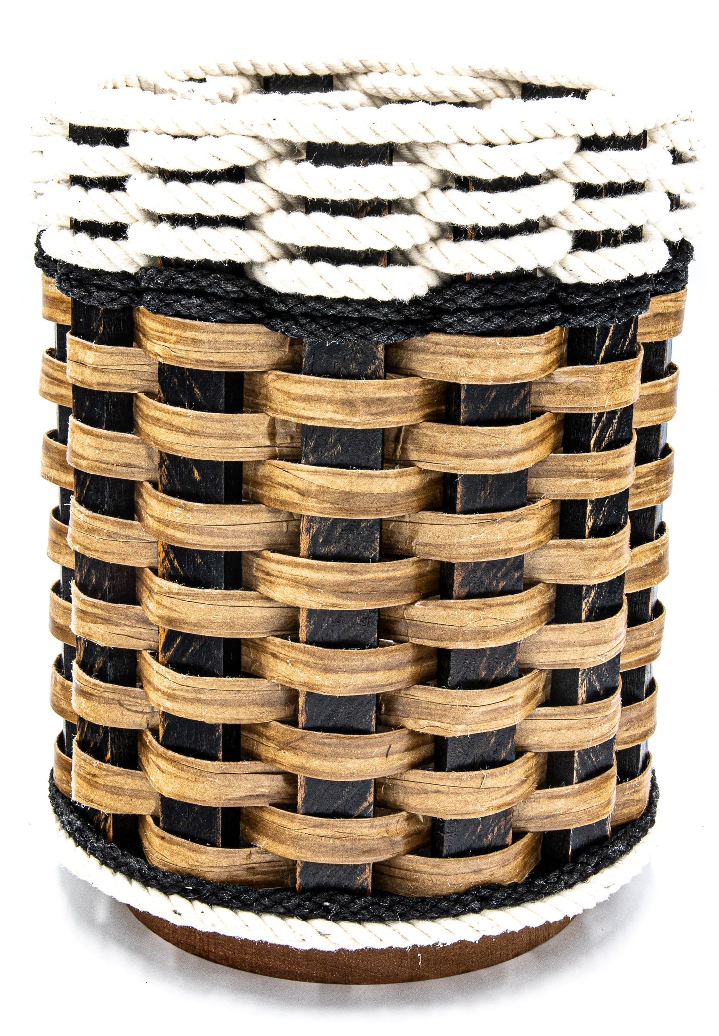 Utensil Lazy Susan Basket-Cottage Black