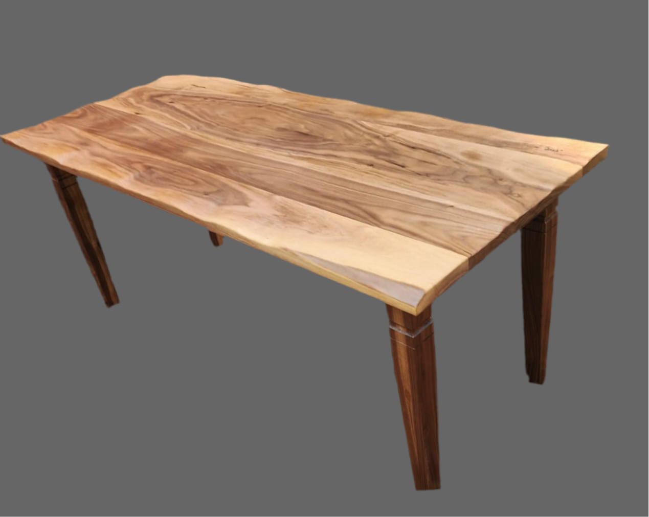 Table- Walnut Dining room table with walnut legs