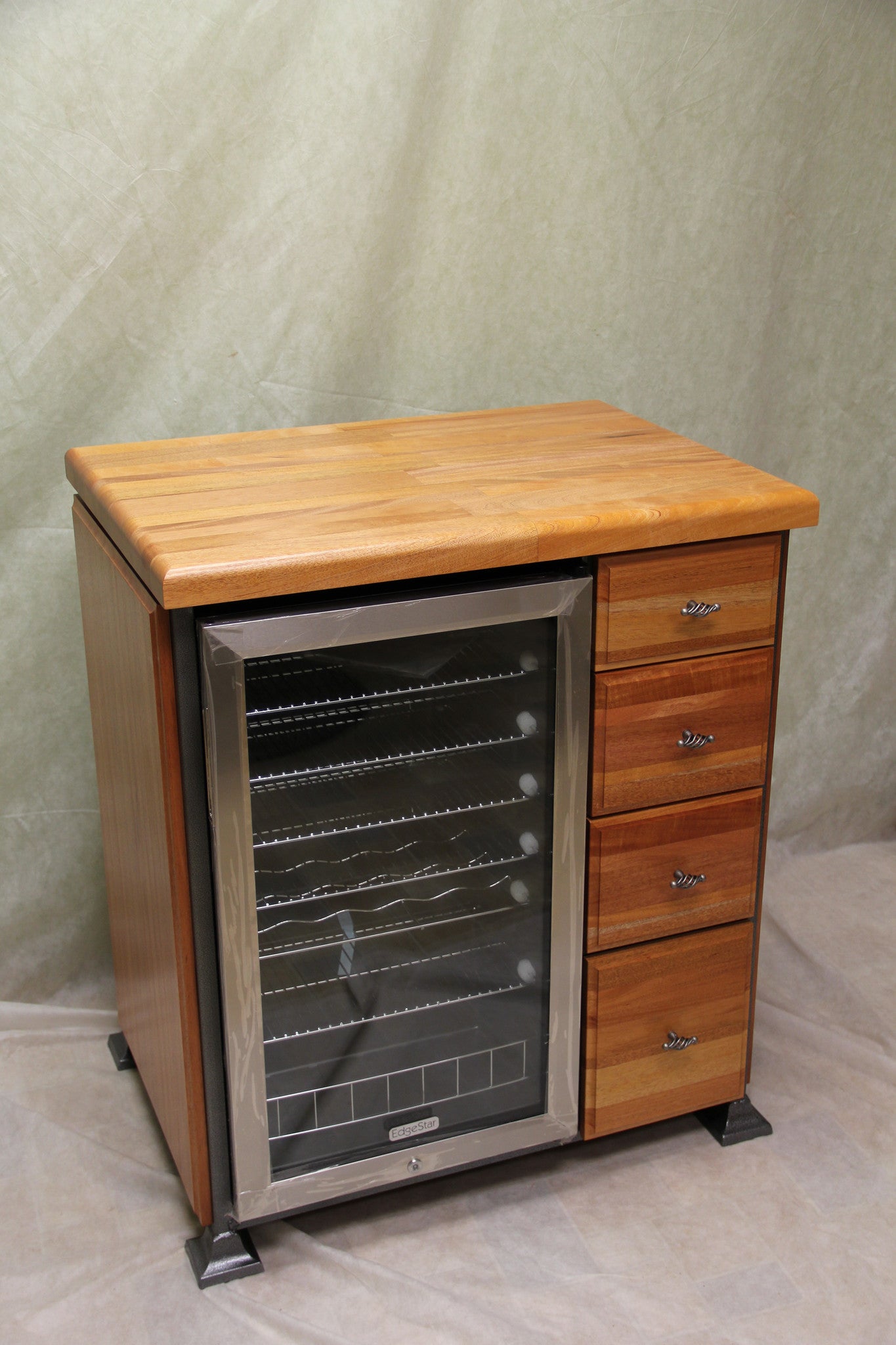 Wine Cooler Unit--24x32 Mahogany Unit