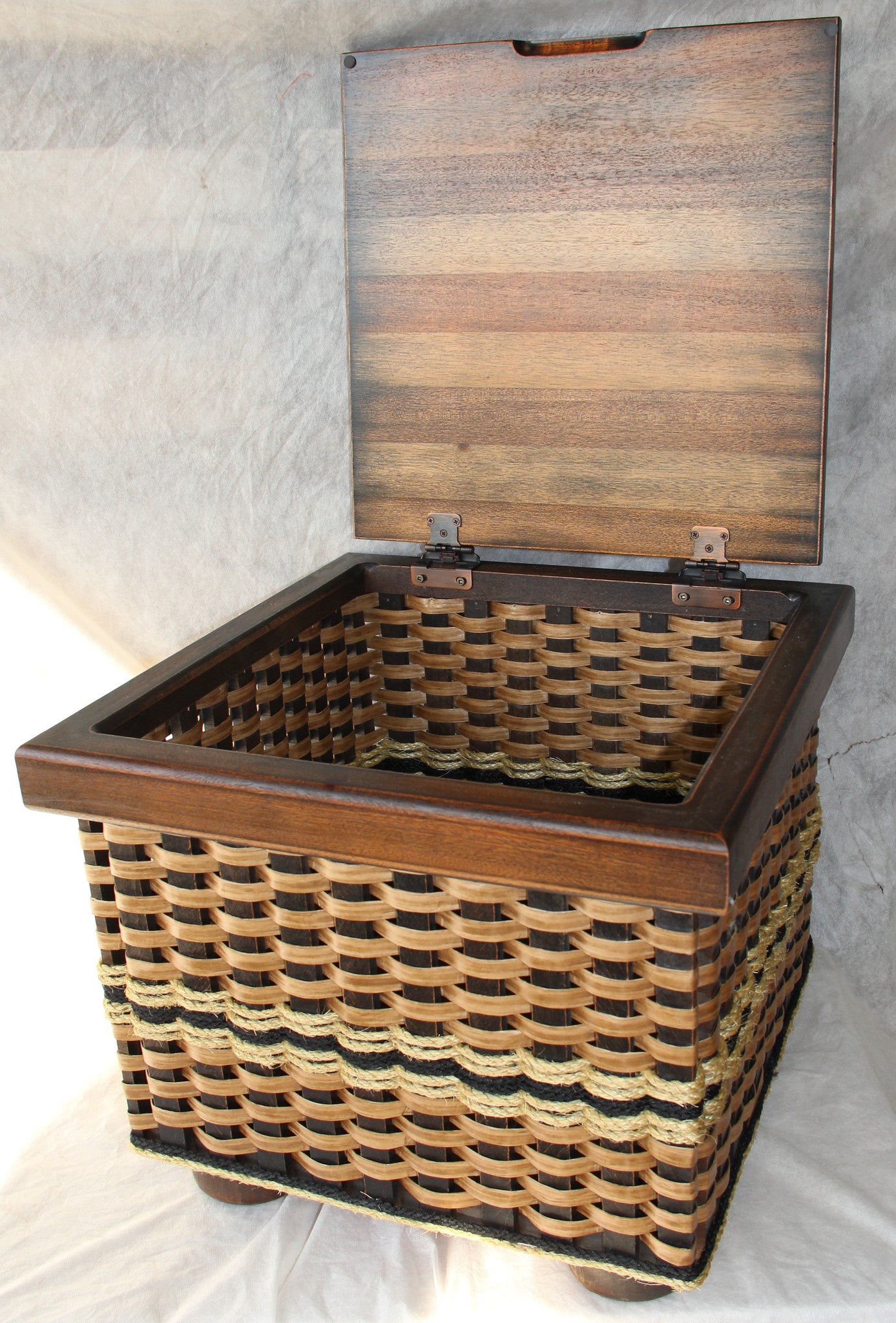 Ottoman Basket-Shabby Chic Collection