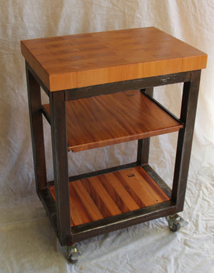 Island-- Old World Butcher Block w/casters