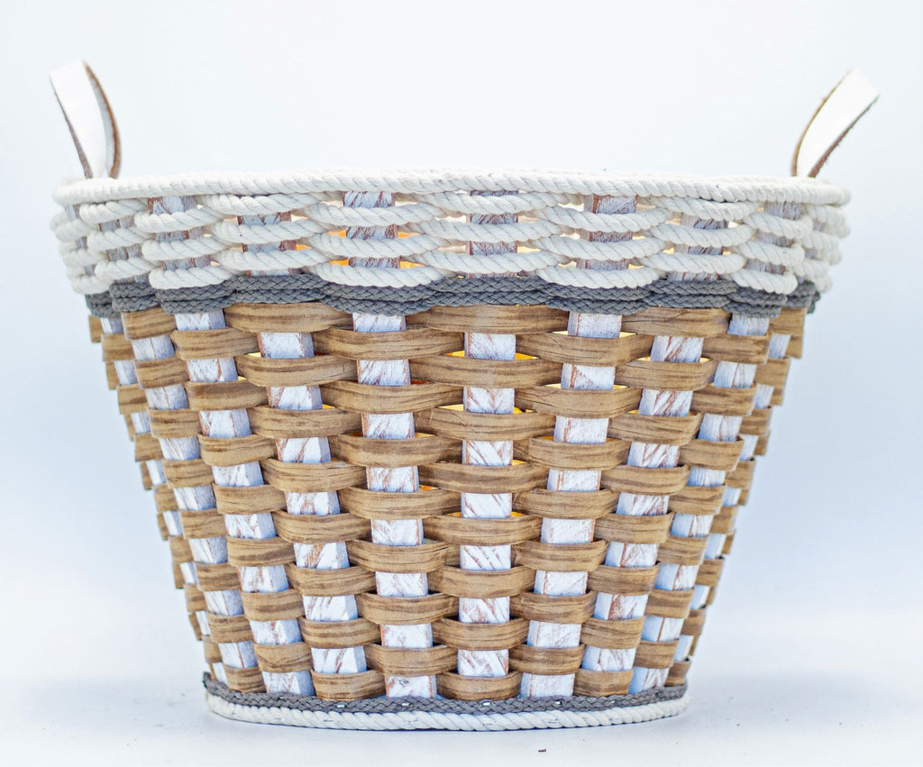 Gathering Basket-Cottage Grey