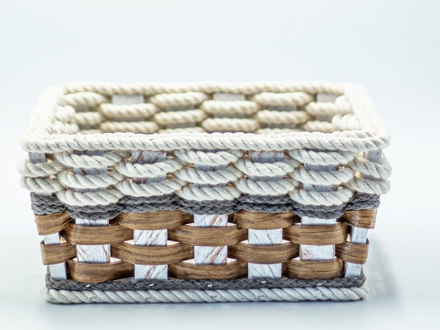 Napkin Basket-Cottage Grey
