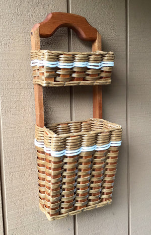 Wall Organizer Double Basket