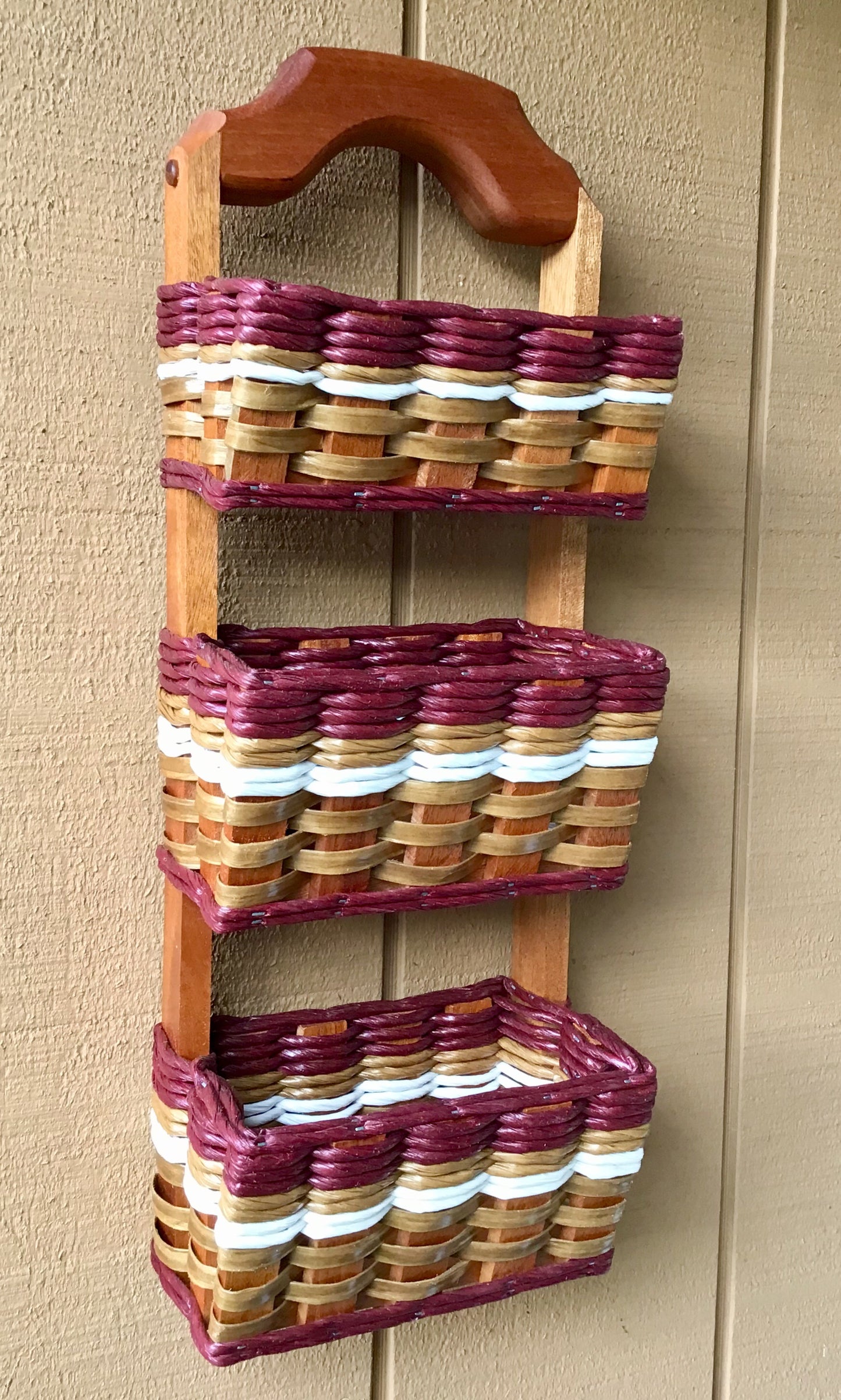 Wall Organizer Triple Basket